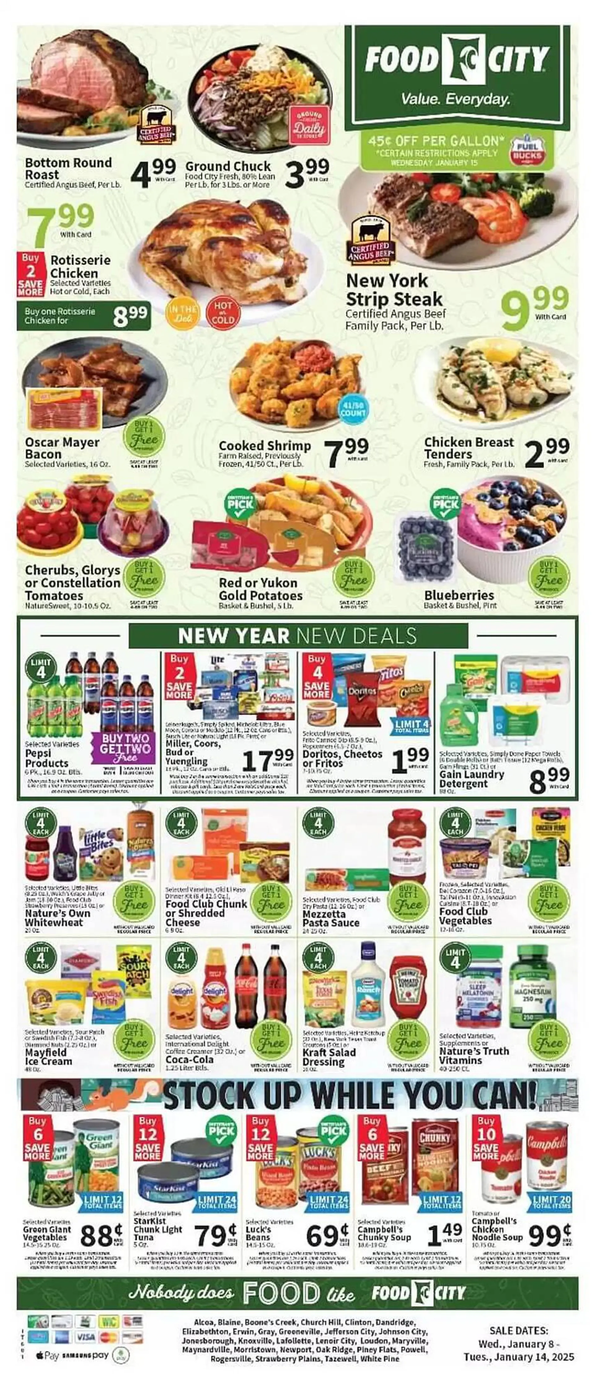 Weekly ad Food City Weekly Ad from January 8 to January 14 2025 - Page 3