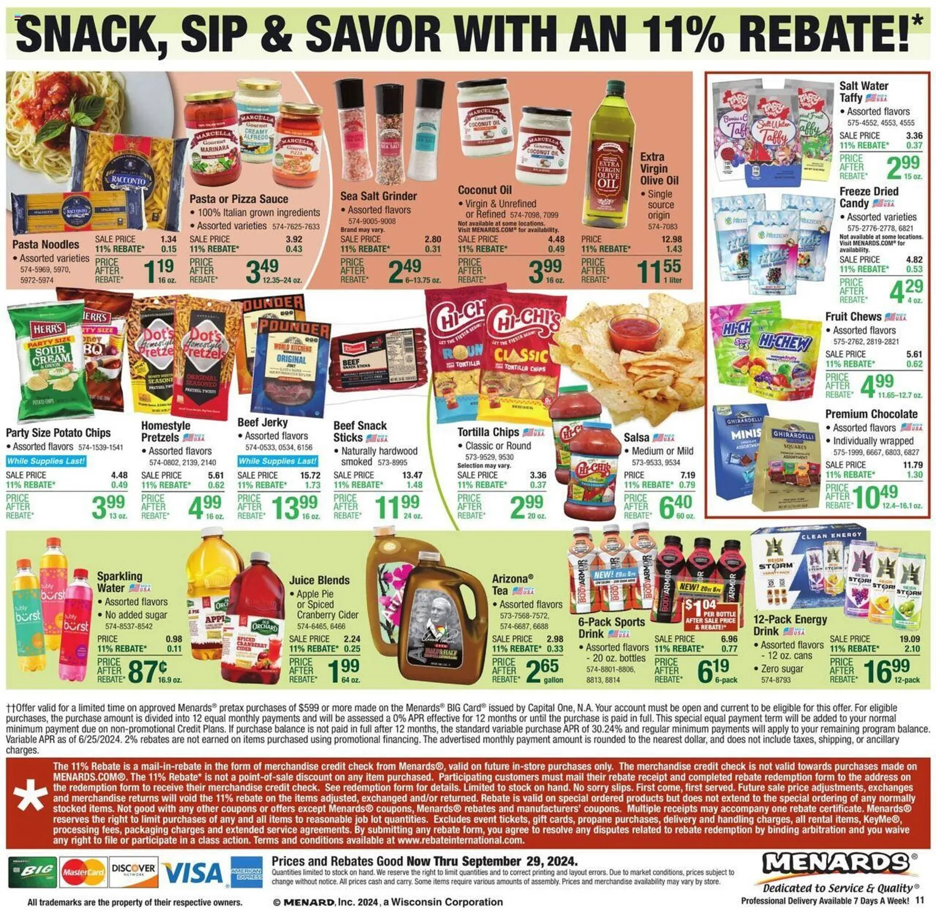 Weekly ad Menards Weekly Ad from September 18 to September 29 2024 - Page 21