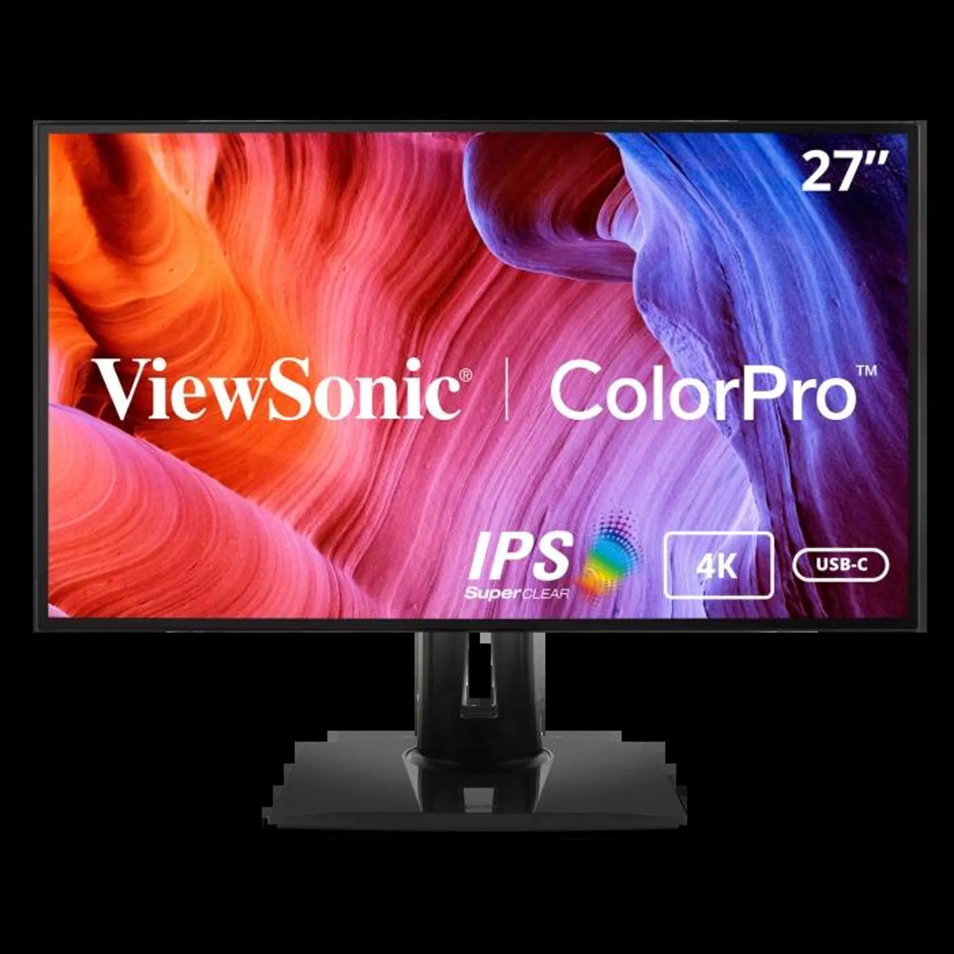 VP2768a-4K - 27" ColorPro™ 4K UHD IPS Monitor with 90W USB C, RJ45, sRGB and HDR10
