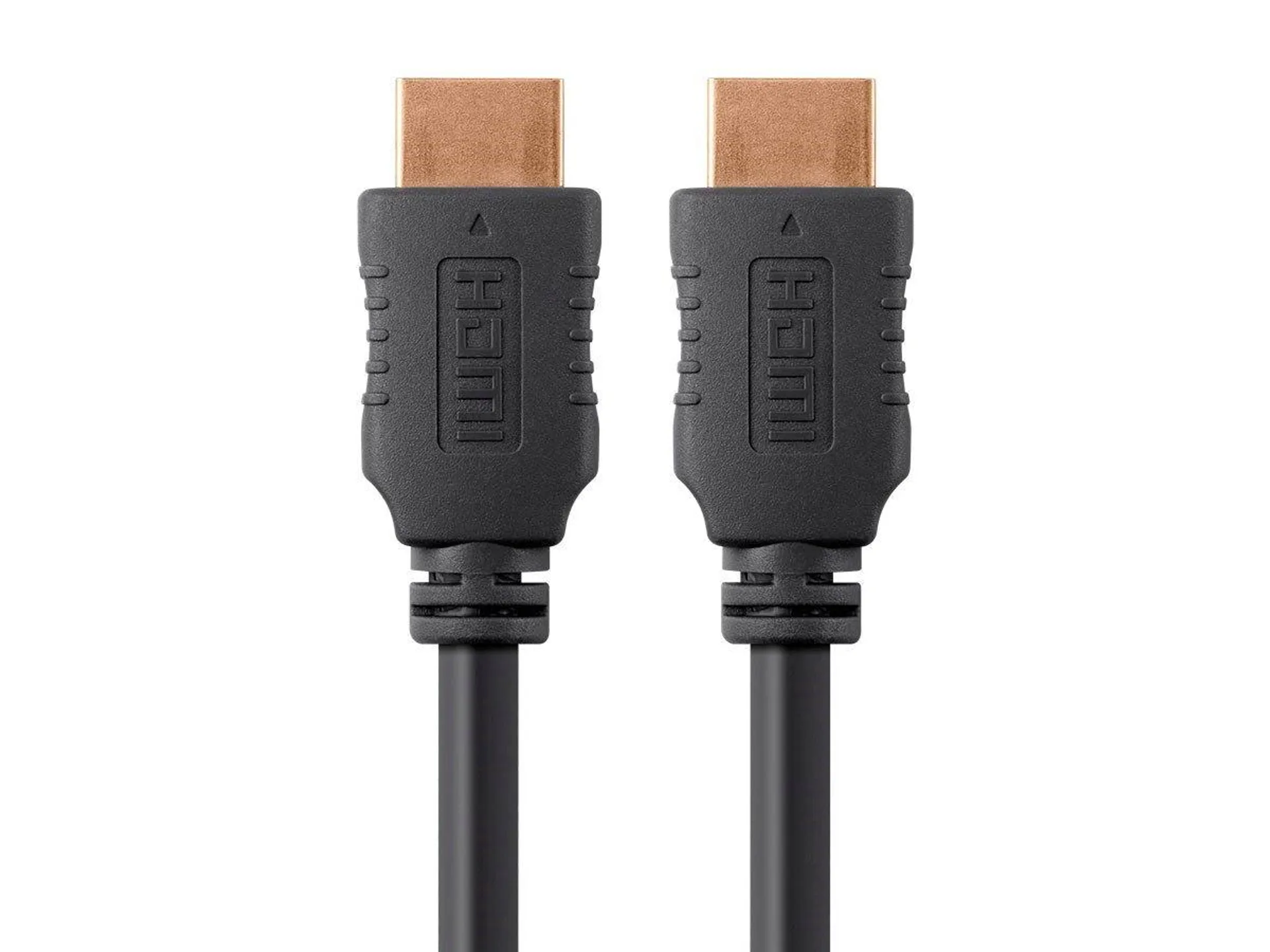 Monoprice 4K High Speed HDMI Cable - HDMI 2.0, 4K@60Hz, HDR, HDR10, Dolby Vision, 18Gbps, YUV 4:4:4, 28AWG, With Ferrite Cores, 20 Feet, Black