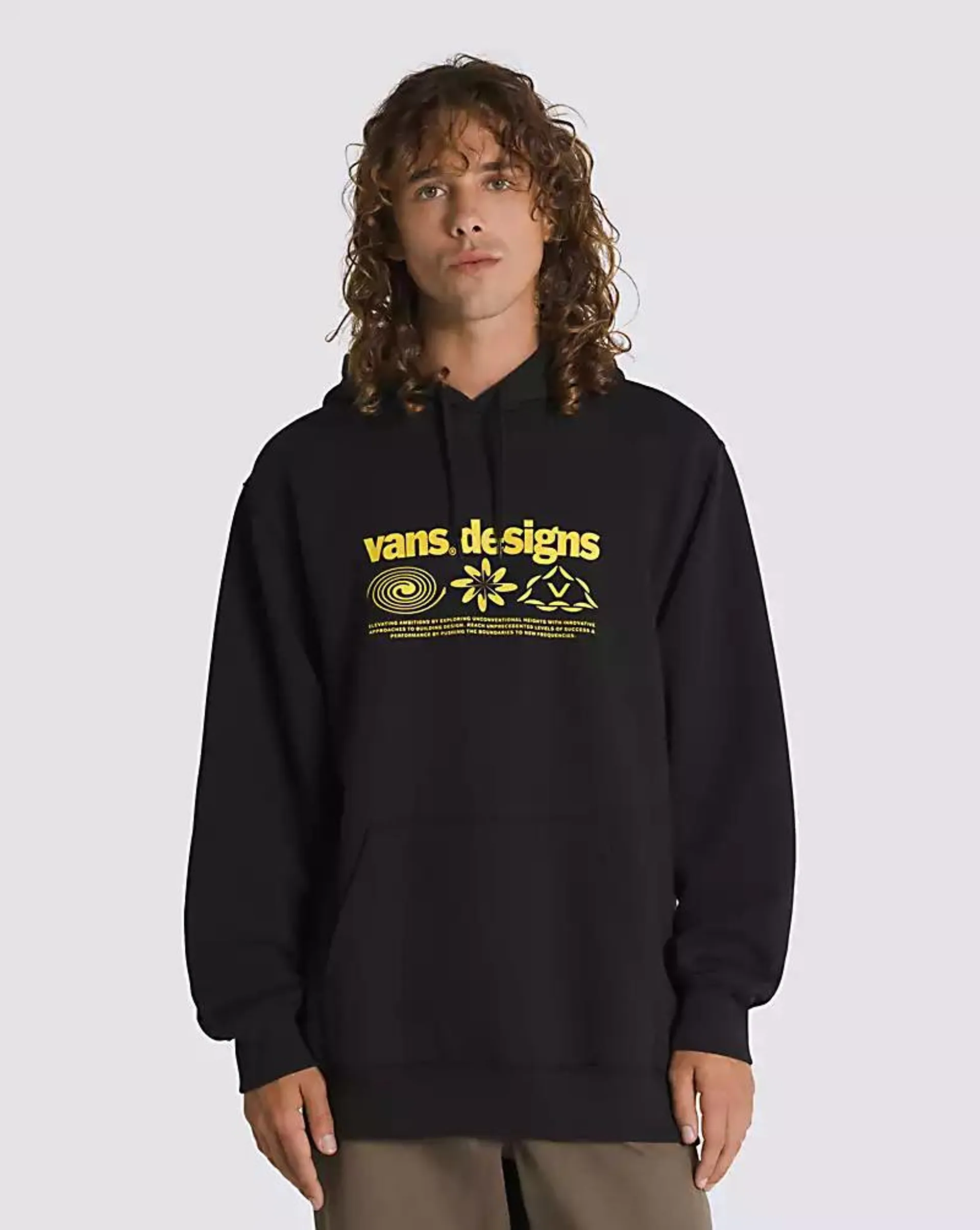 Researcher Loose Fleece Pullover Hoodie