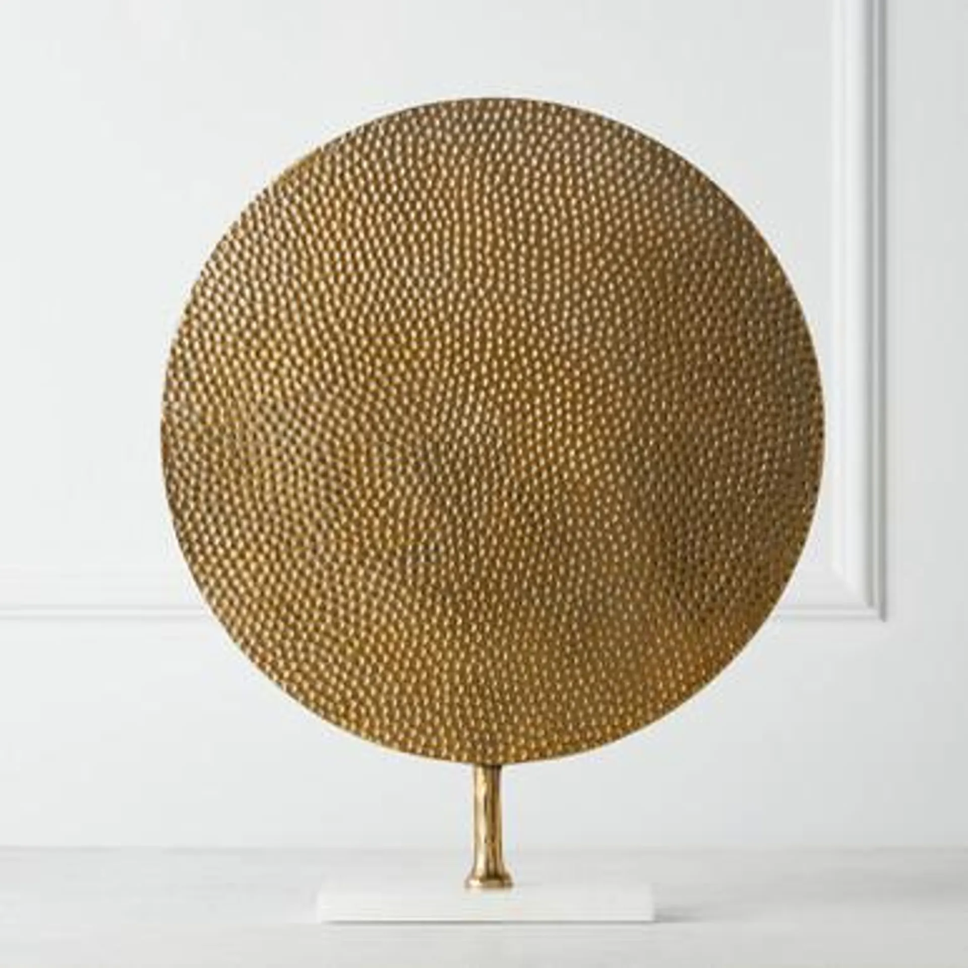 Nikki Chu - Hammered Disc On Stand