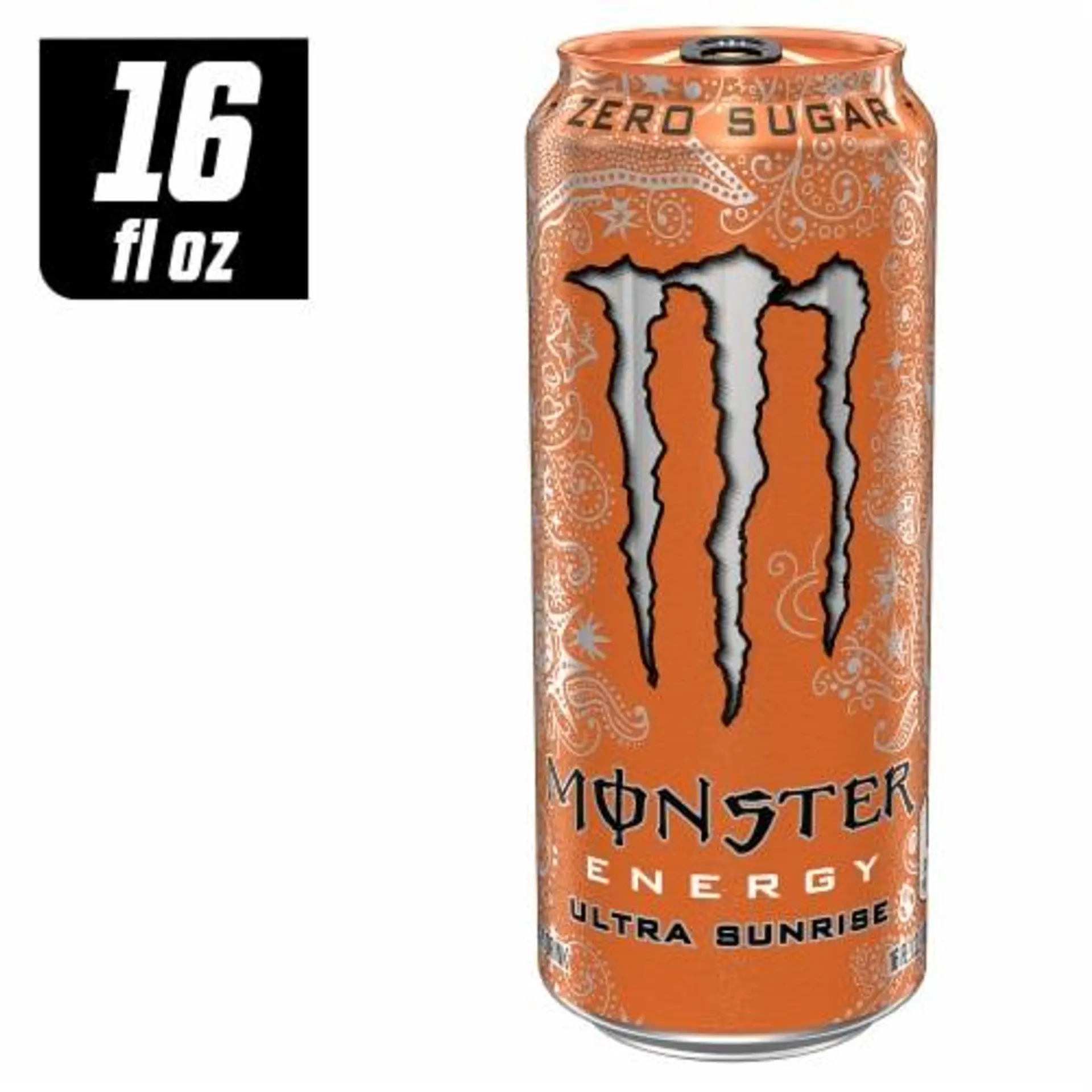 Monster® Zero Sugar Ultra Sunrise Energy Drink Can