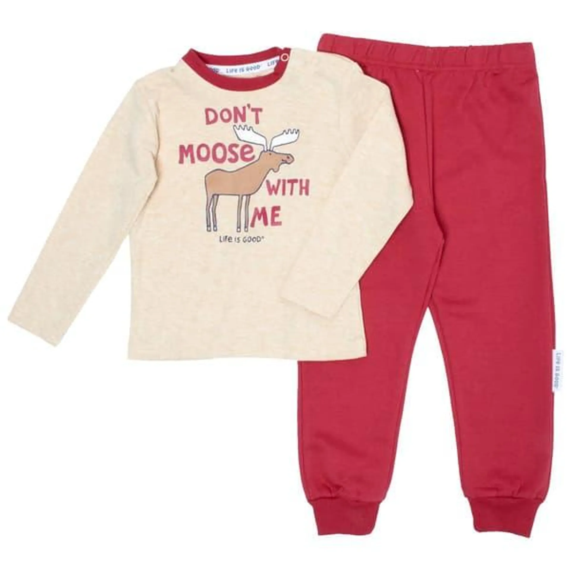 Toddler Boy Life Is Good® Don’t Moose With Me Joggers Set