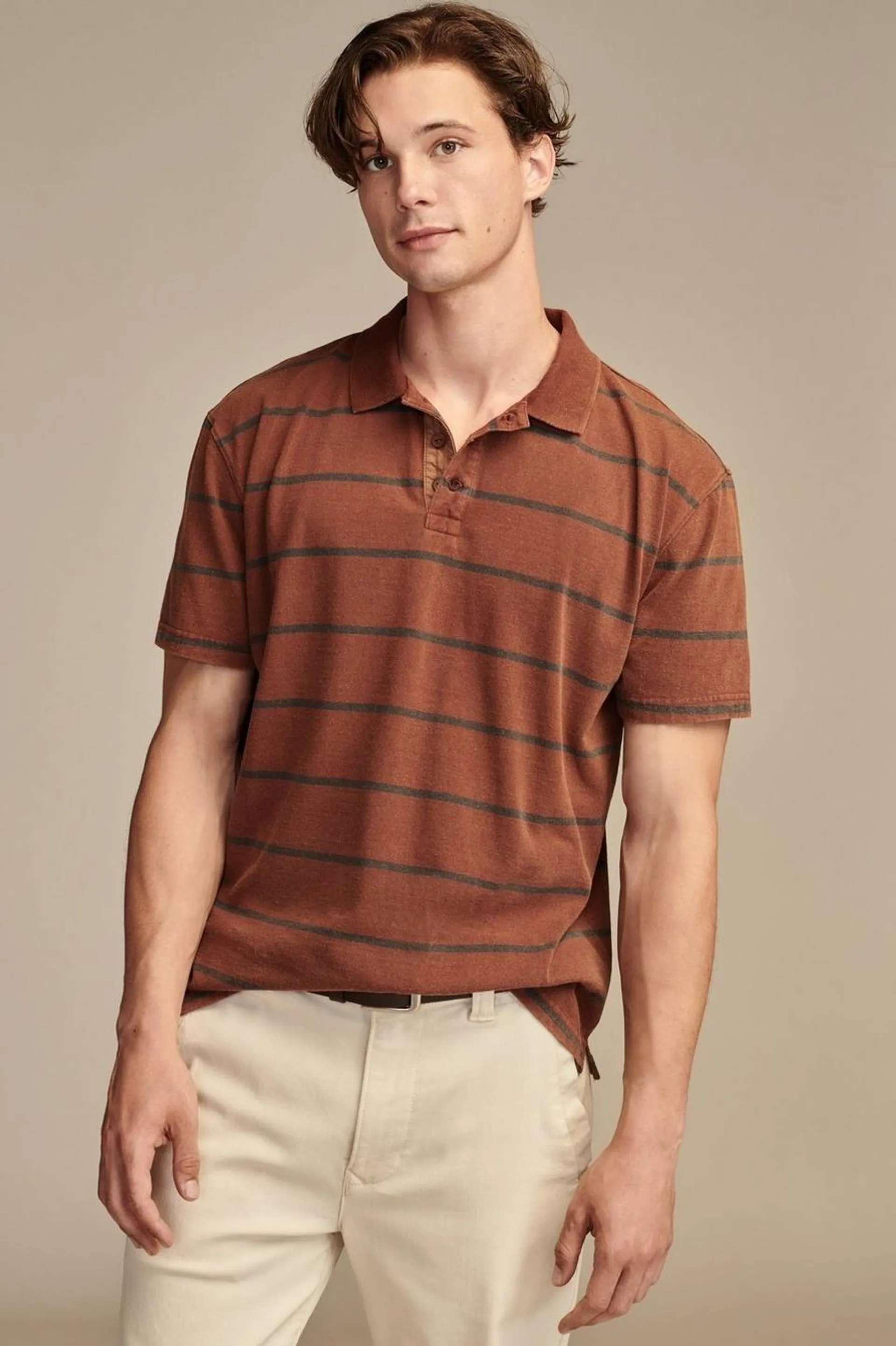 oversized eco jersey short sleeve polo