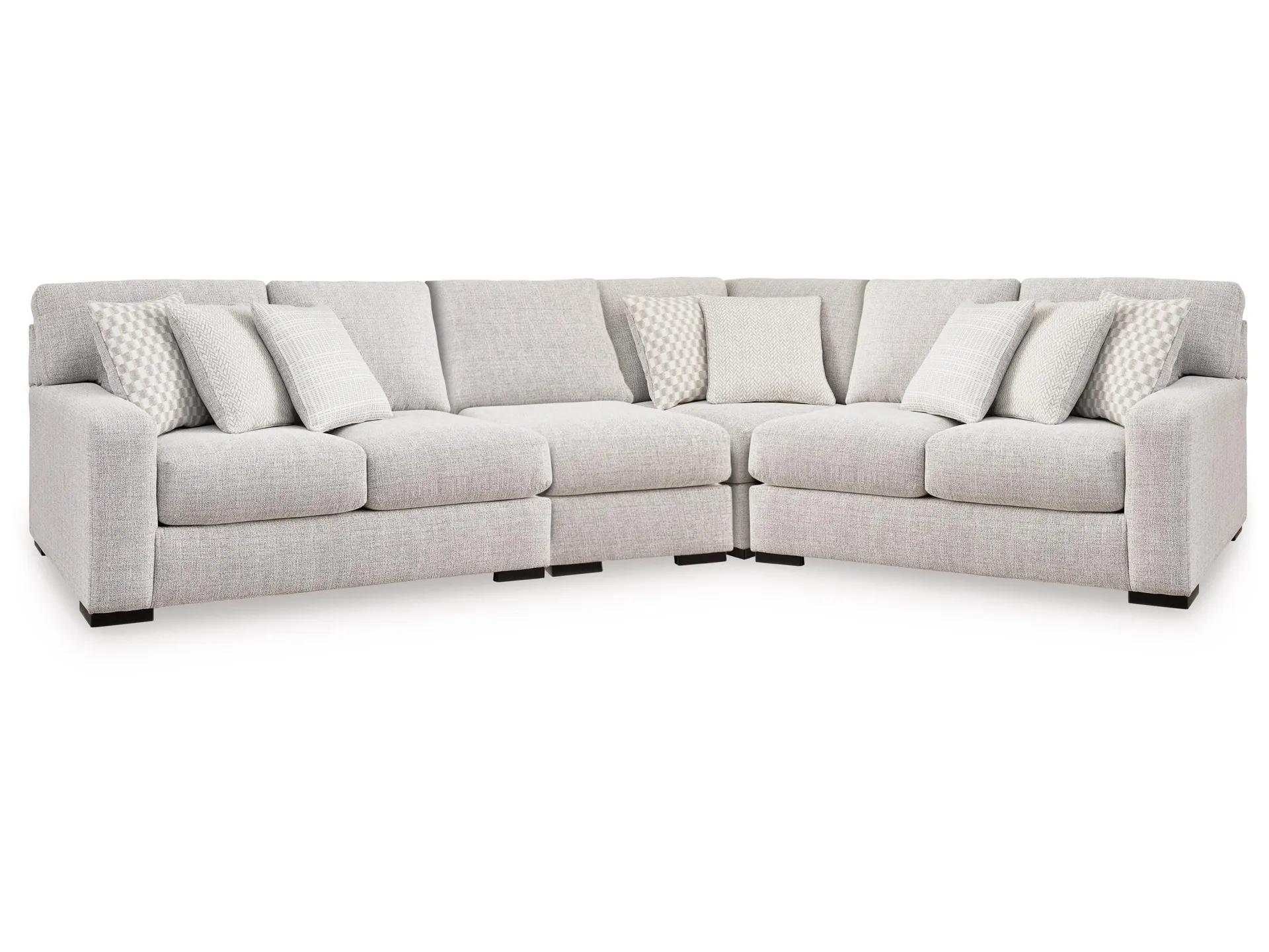 Larce 4-Piece Performance Fabric Sectional