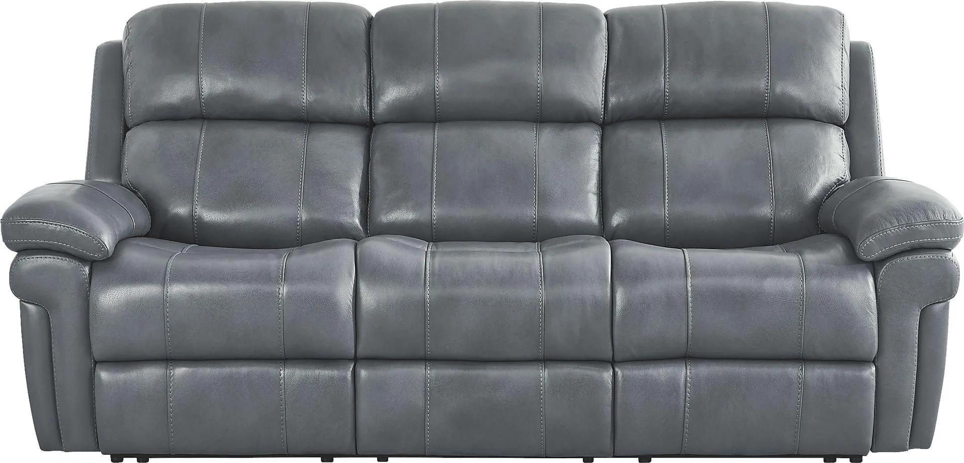 Trevino Lane Leather Non-Power Reclining Sofa