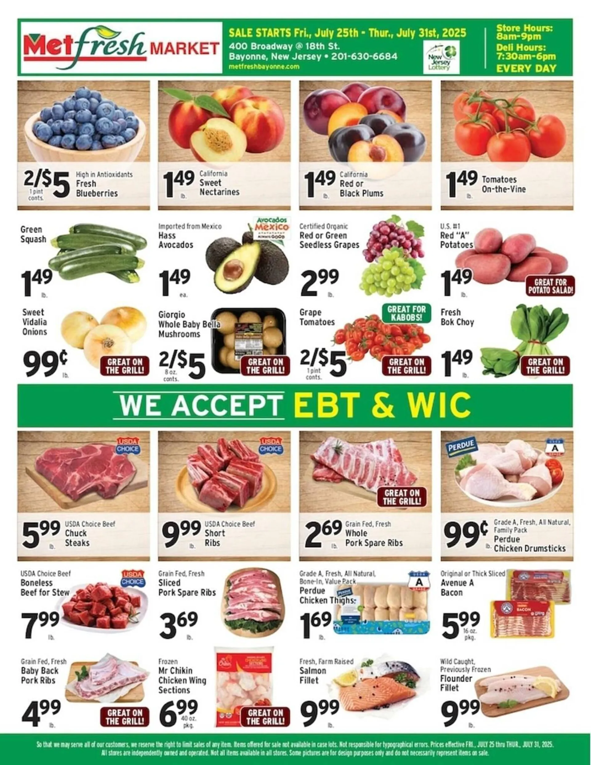 Weekly ad Met Foodmarkets Weekly Ad from July 25 to July 31 2025 - Page 1