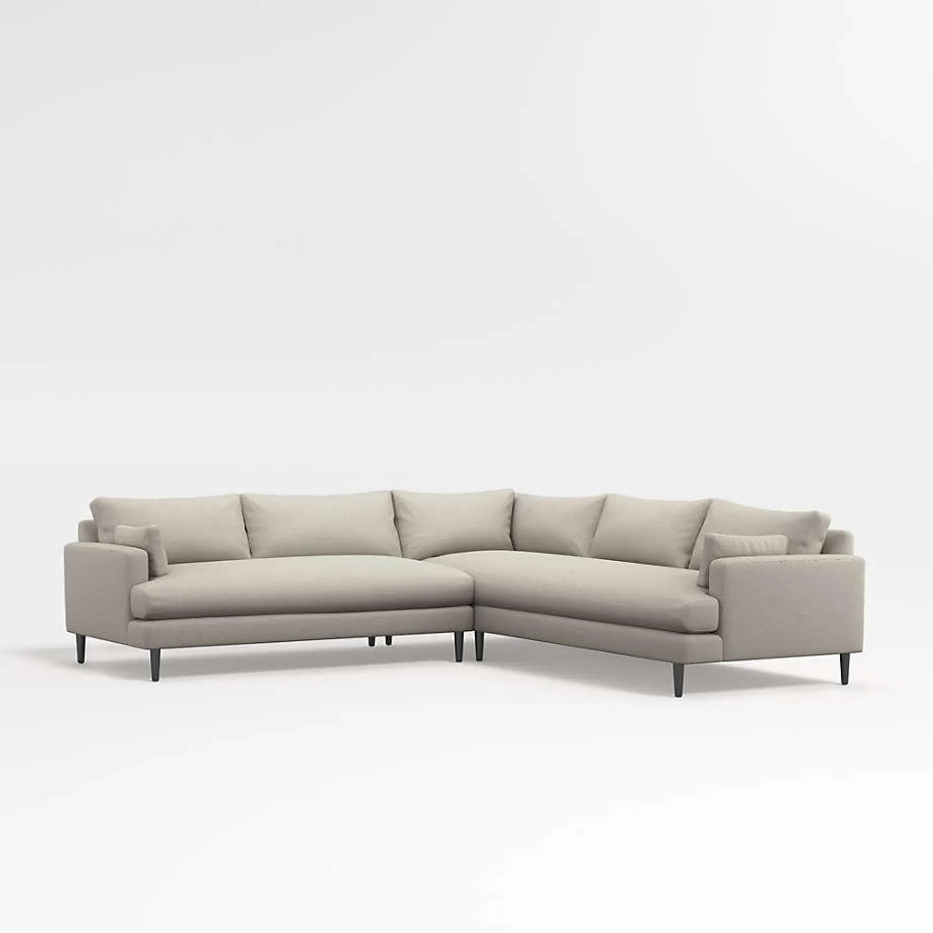 Monahan 2-Piece Right Arm Corner Sofa Sectional