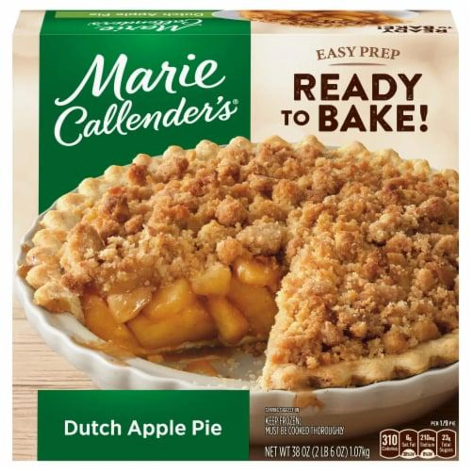 Marie Callender's Dutch Apple Pie Frozen Dessert