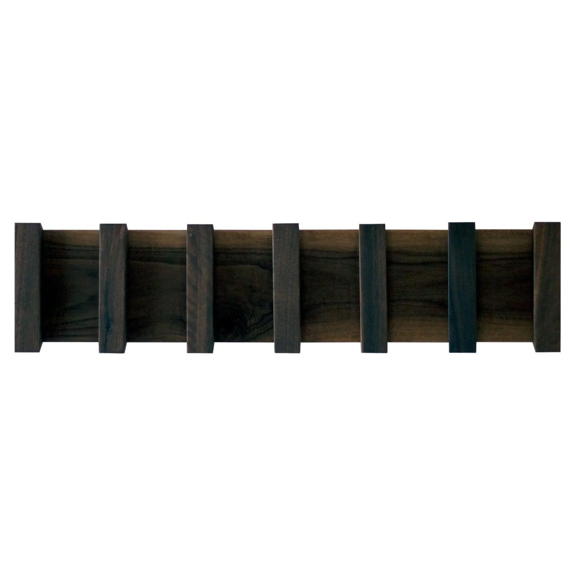 AMP Solid Walnut Minimalist Coat Rack