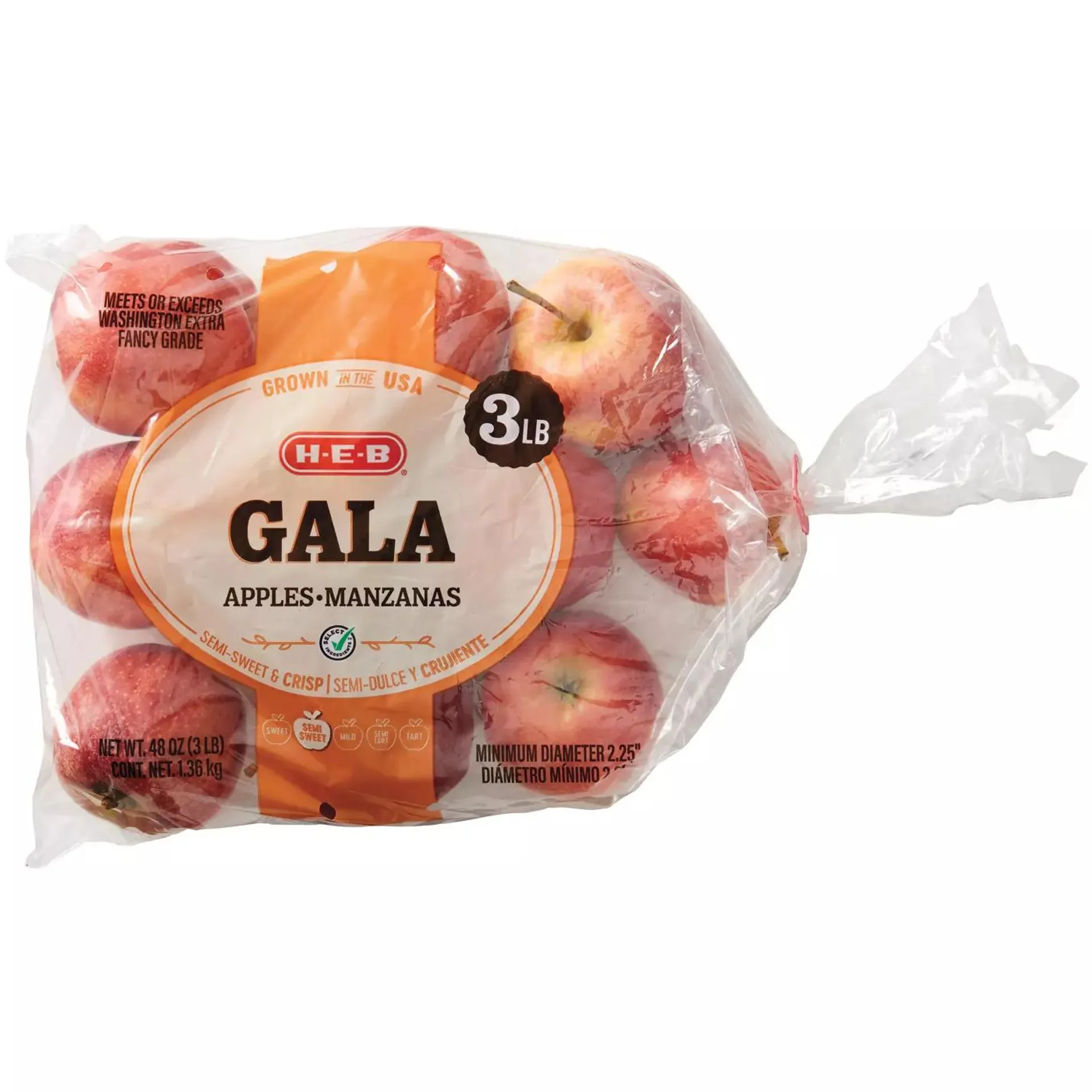 H‑E‑B Fresh Gala Apples
