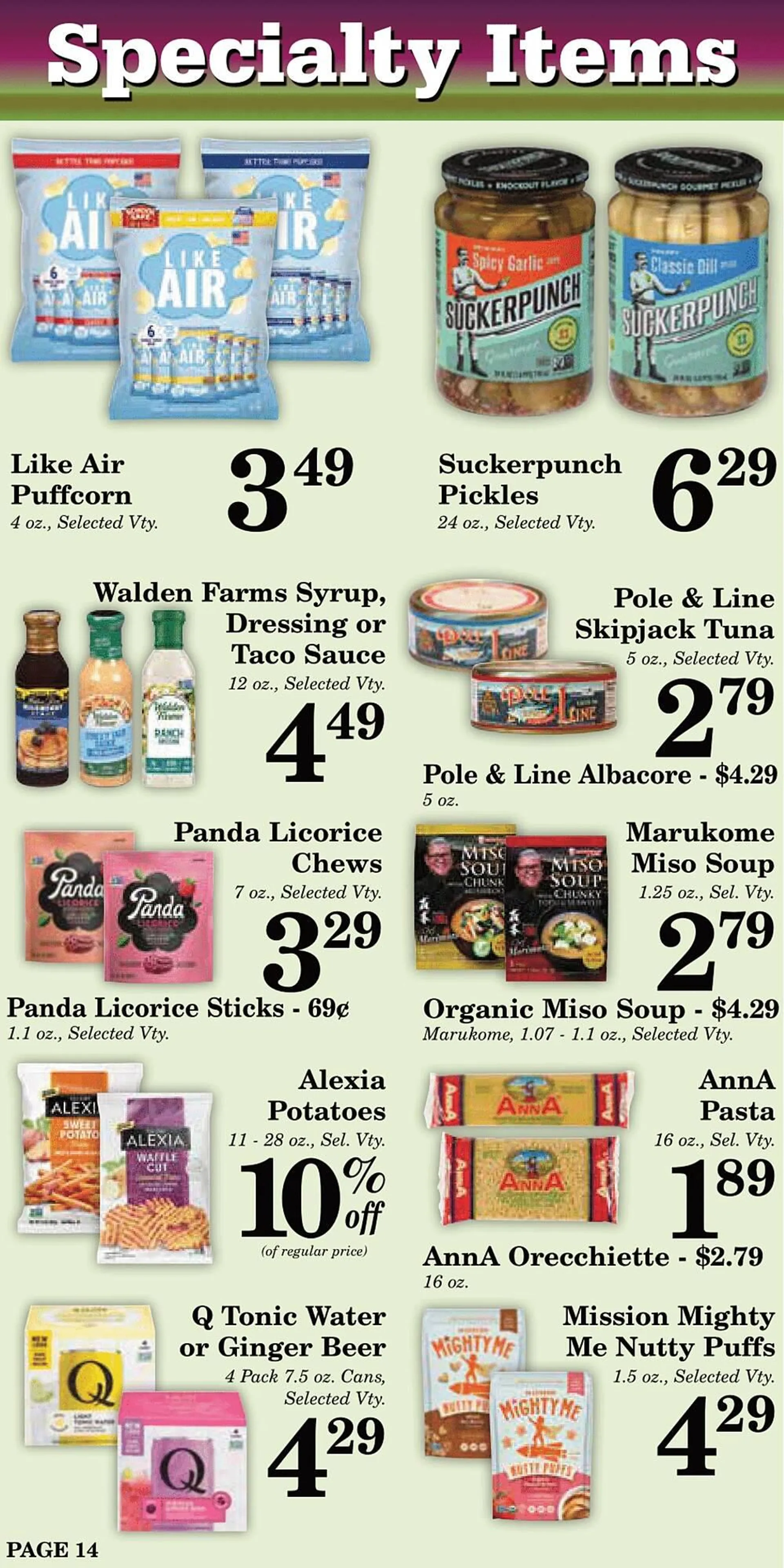 Weekly ad Harvest Foods ad from April 30 to May 27 2025 - Page 15
