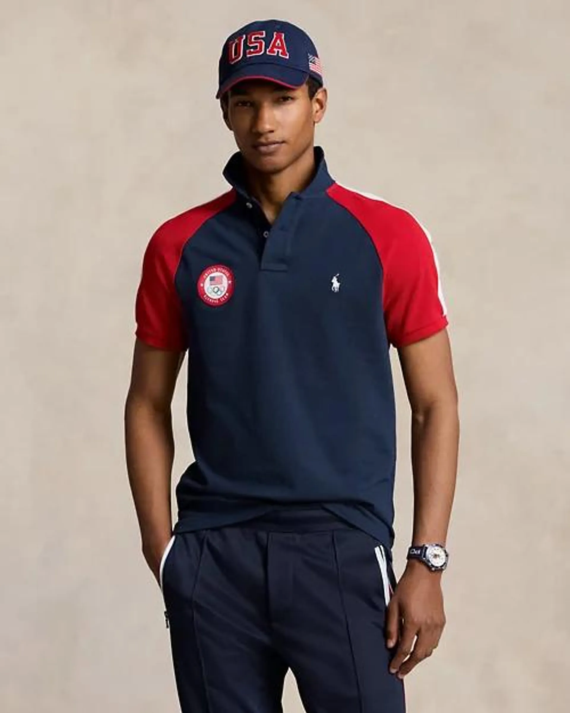 Team USA Mesh Polo Shirt