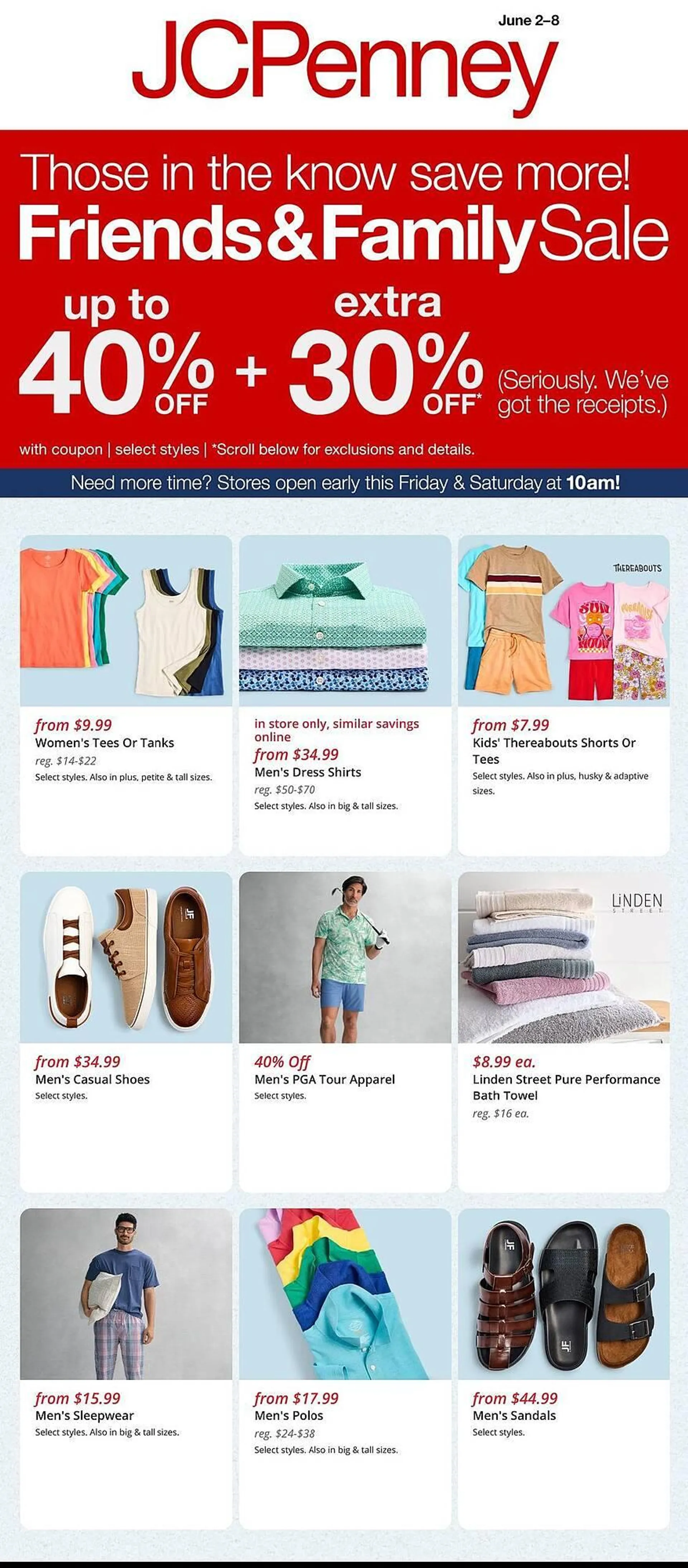 Weekly ad JC Penney Weekly Ad from June 2 to June 8 2025 - Page 1