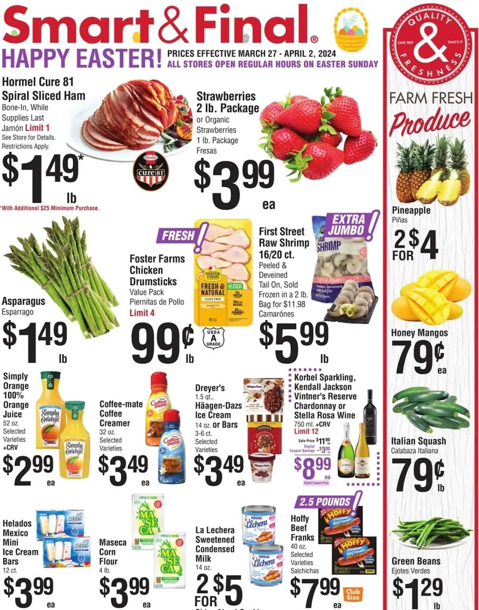 Weekly ad Smart & Final Weekly Ad from March 27 to April 2 2024 - Page 1
