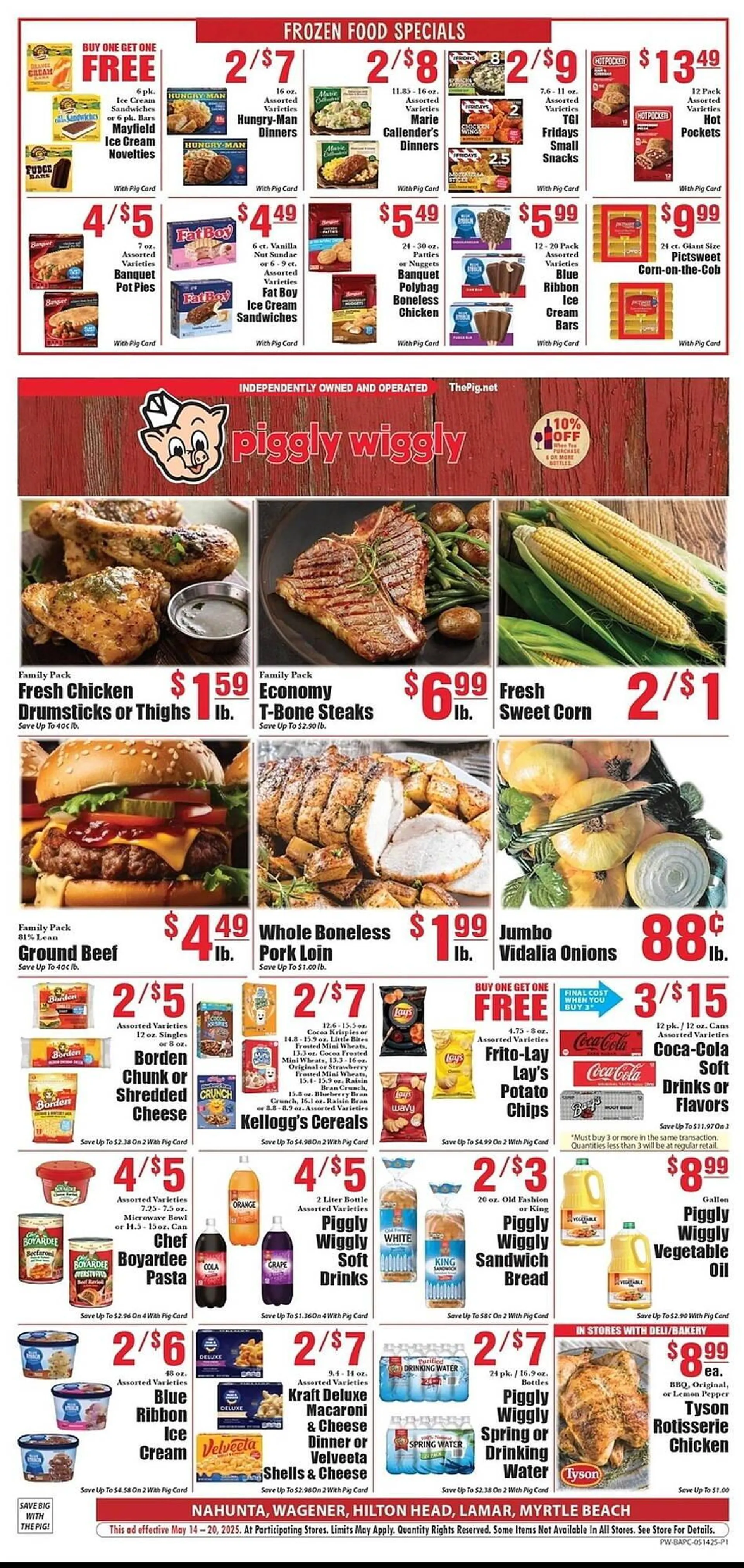 Piggly Wiggly Weekly Ad - 1