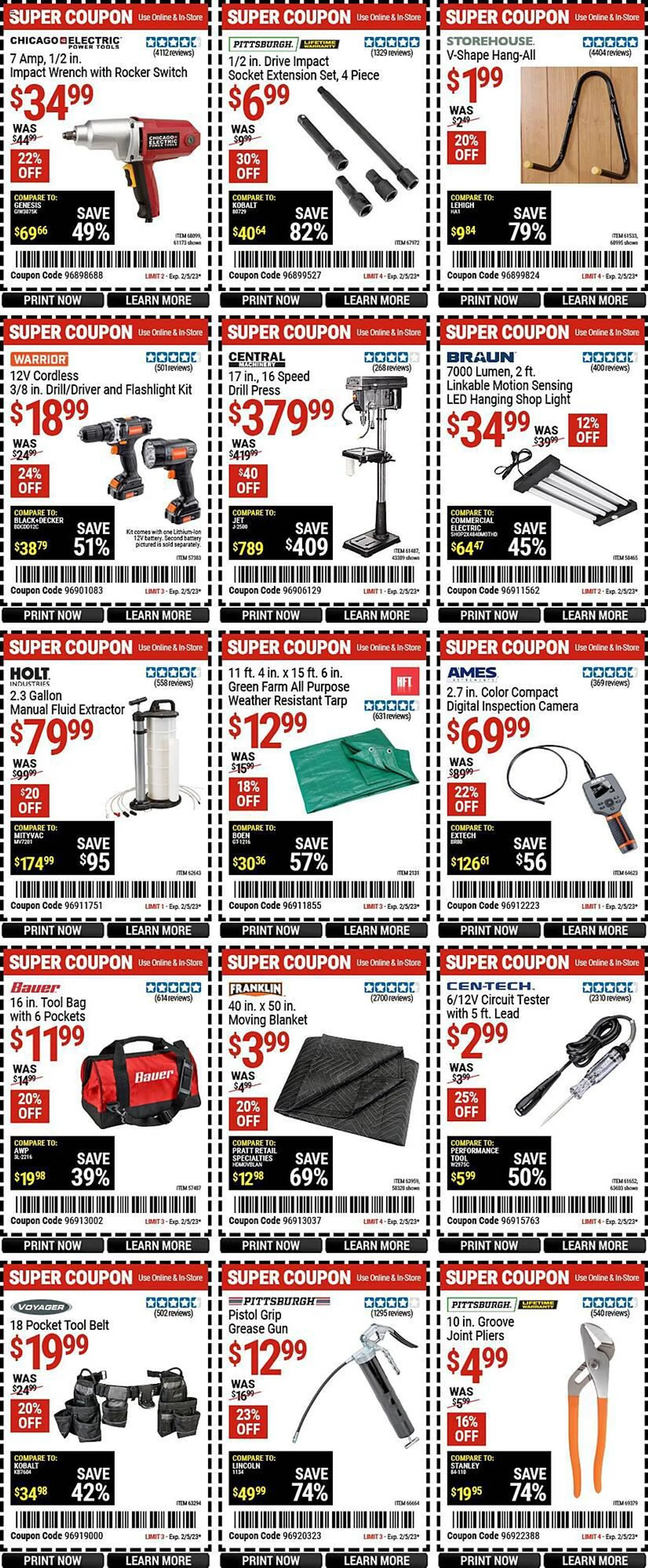 Harbor Freight Tools Weekly Ad - 4