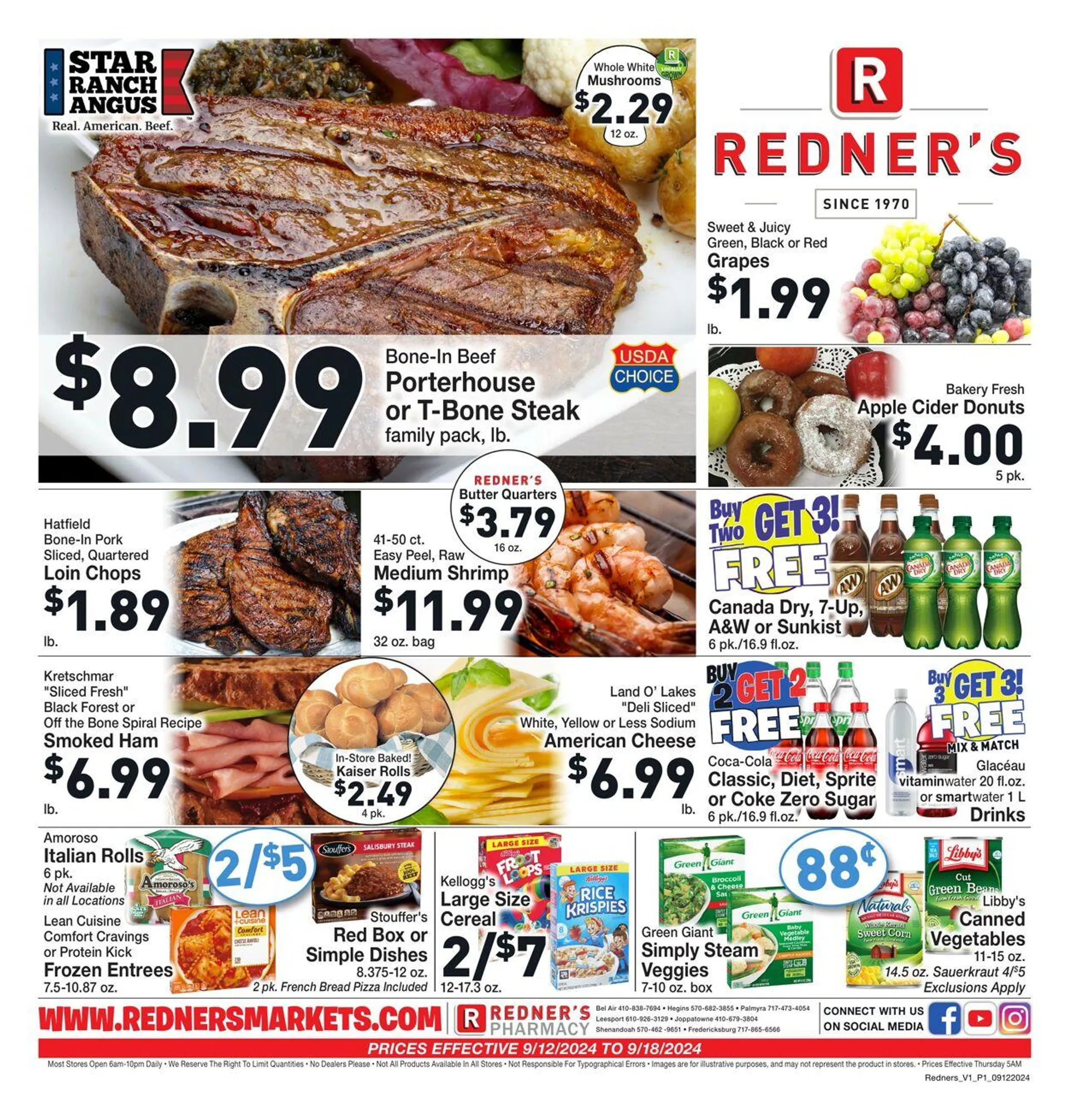 Redner’s Warehouse Market Current weekly ad - 1