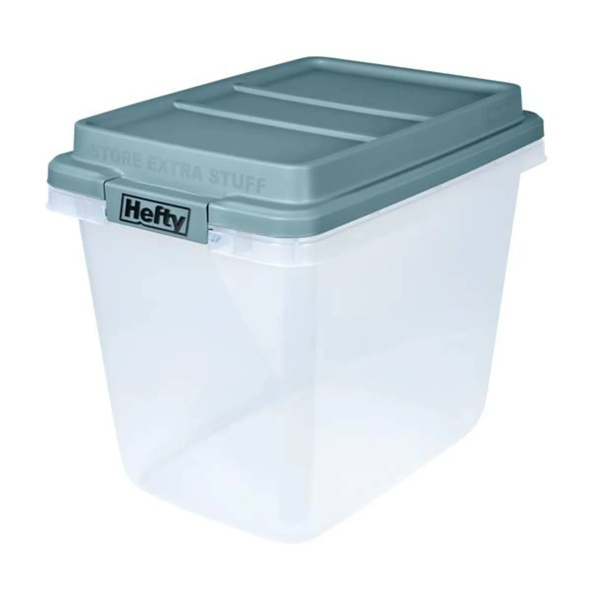 32 Quart Hi Rise Clear Storage Bin