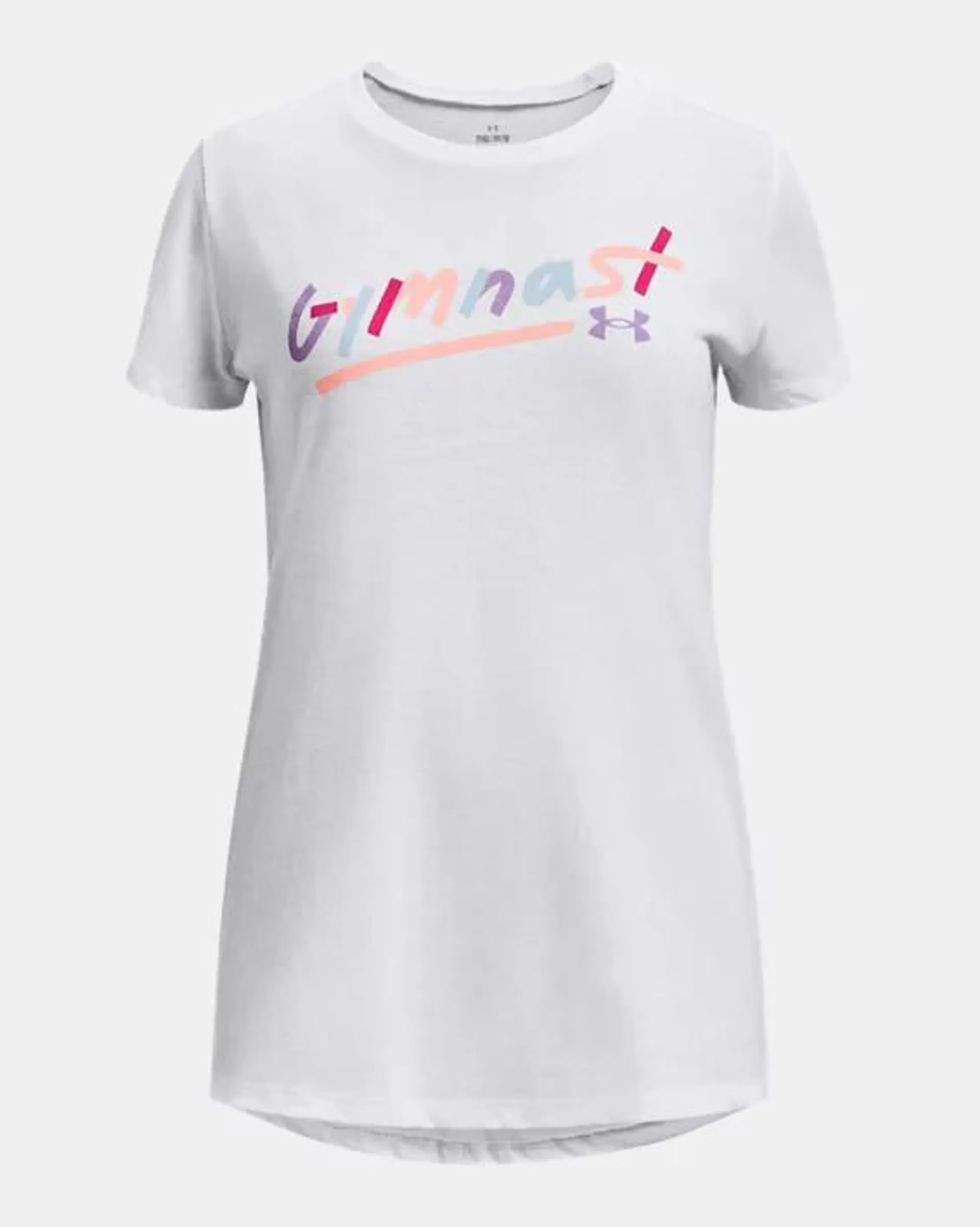 Girls' UA Gymnast Short Sleeve