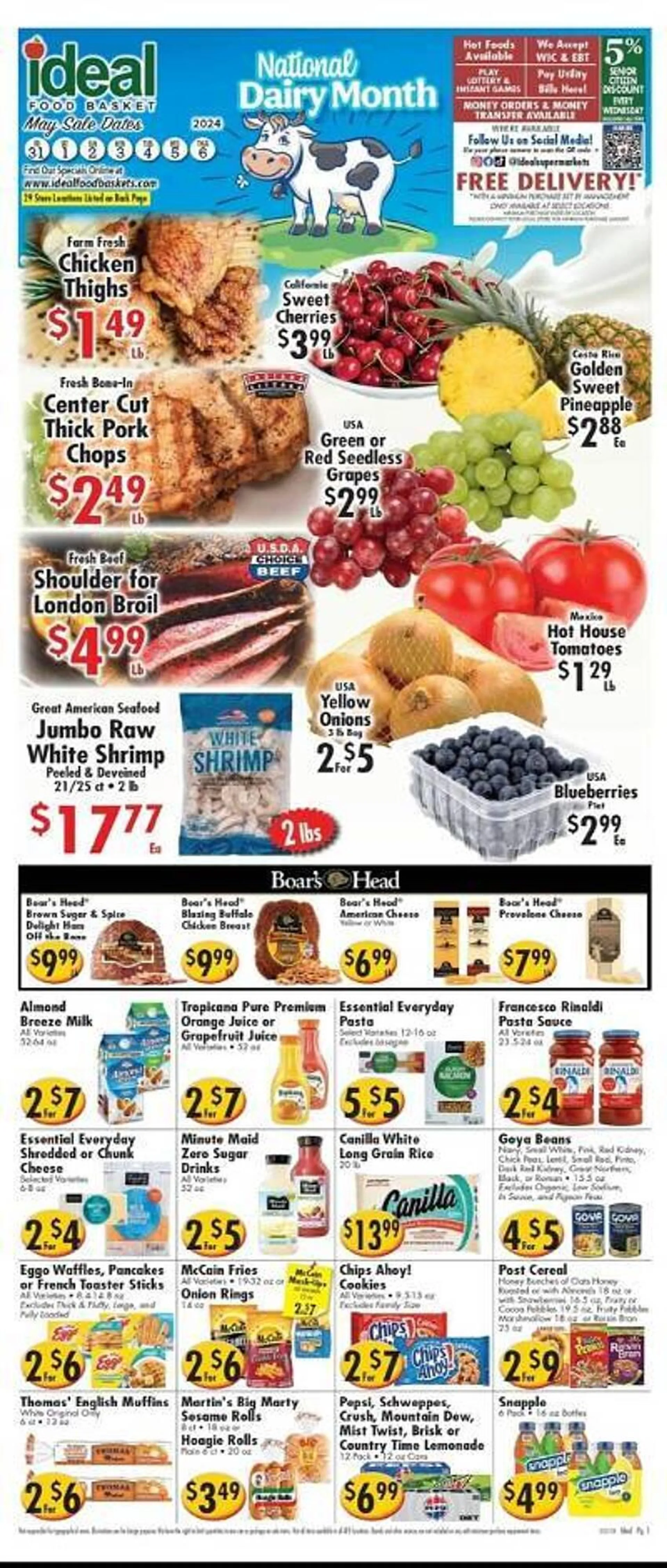 Ideal Food Basket Weekly Ad - 1