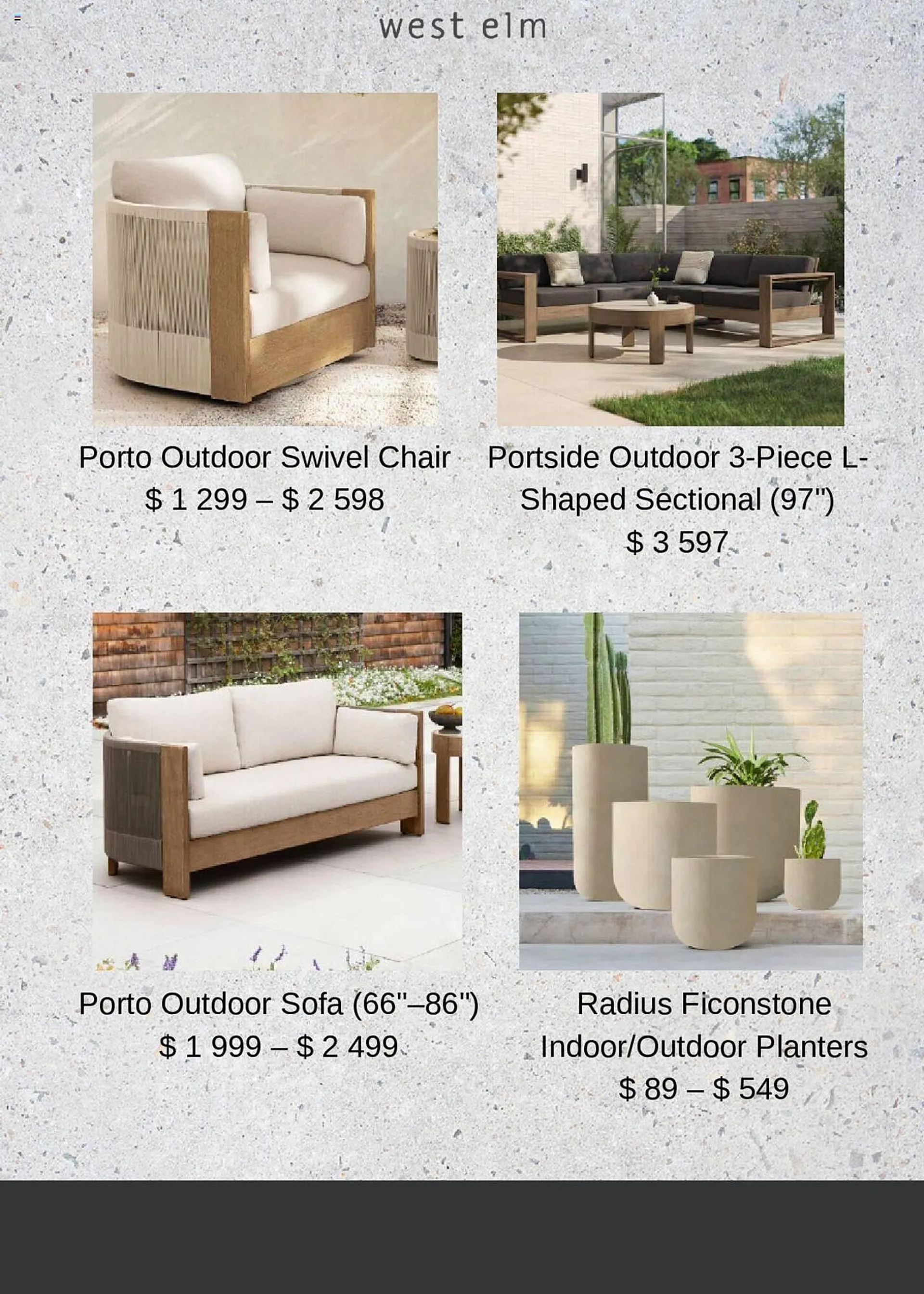 Weekly ad West Elm Weekly Ad from February 16 to April 26 2024 - Page 2