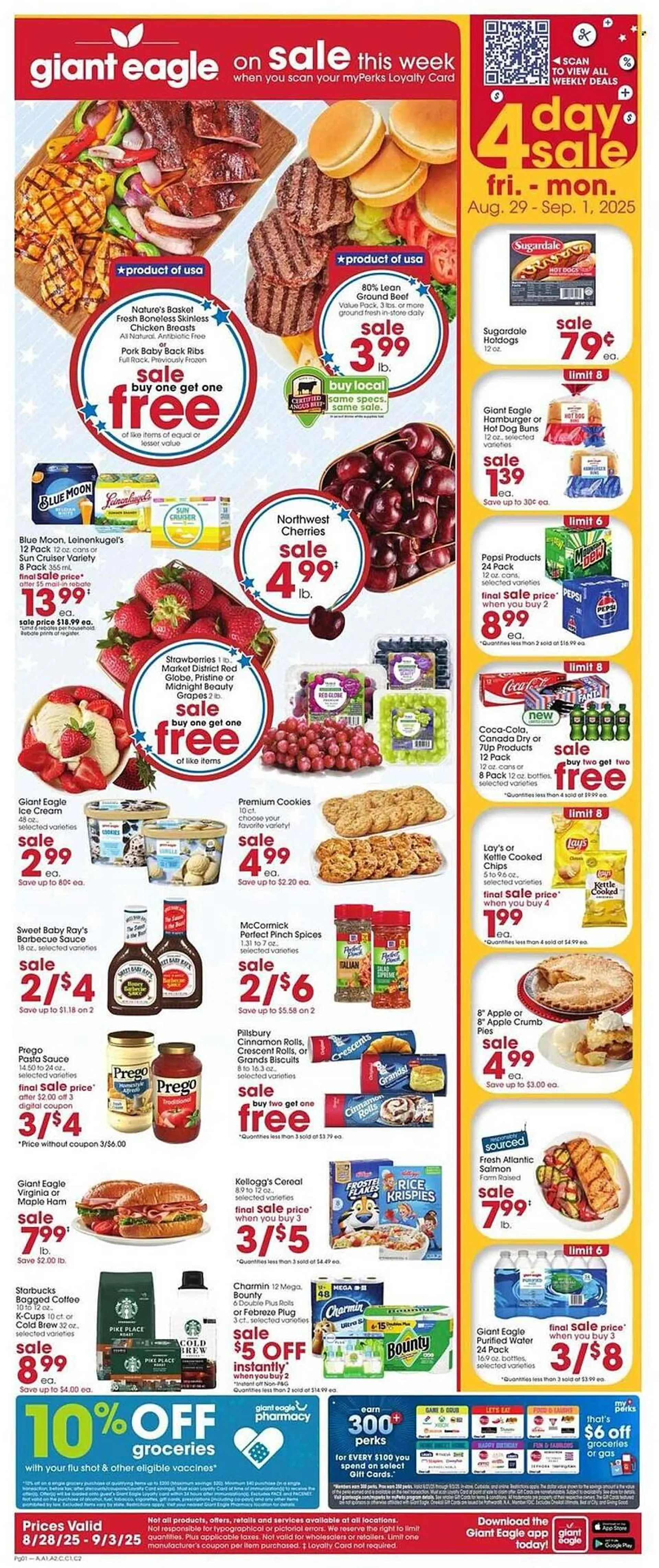 Giant Eagle Weekly Ad - 1