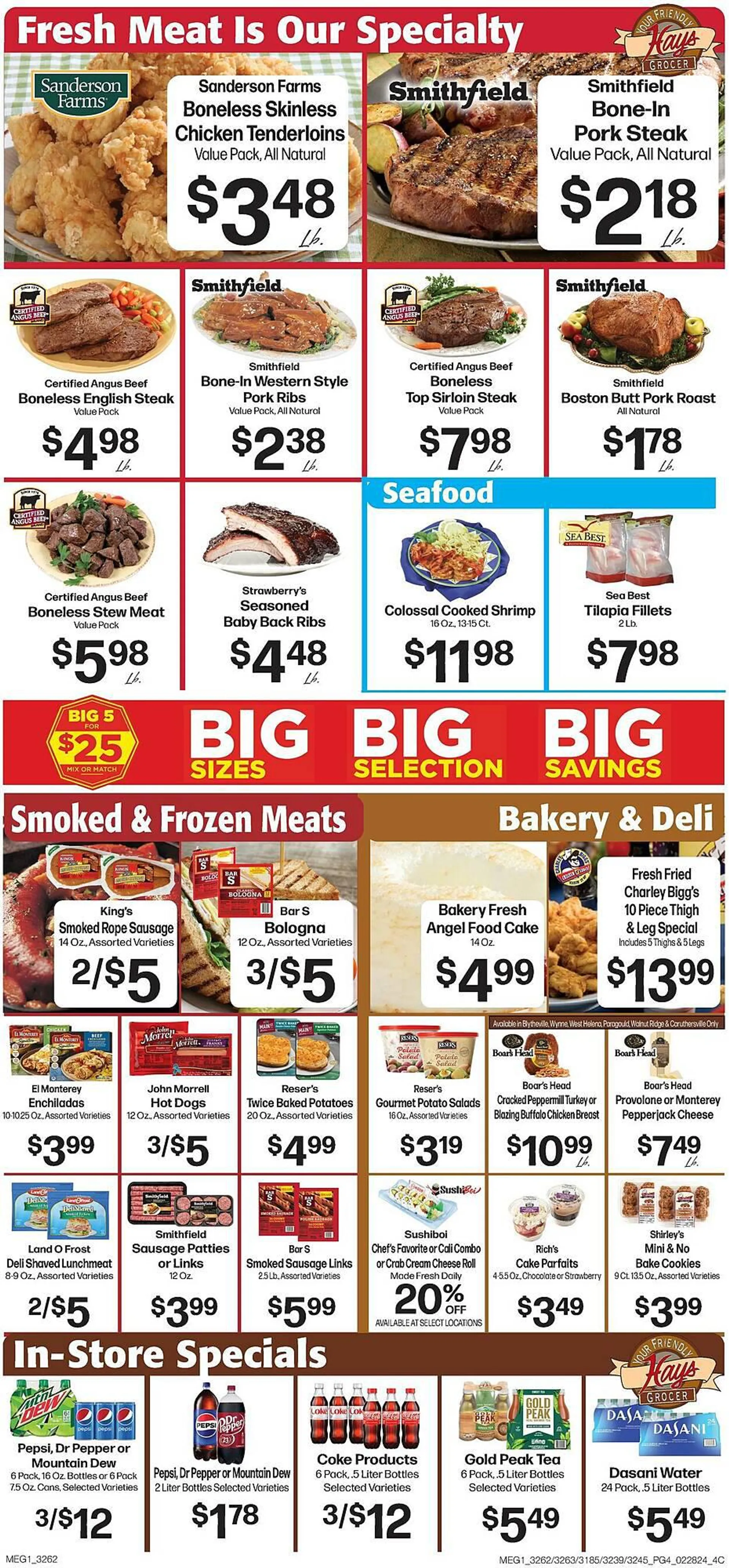 Weekly ad Hays Supermarket Weekly Ad from February 28 to March 5 2024 - Page 6