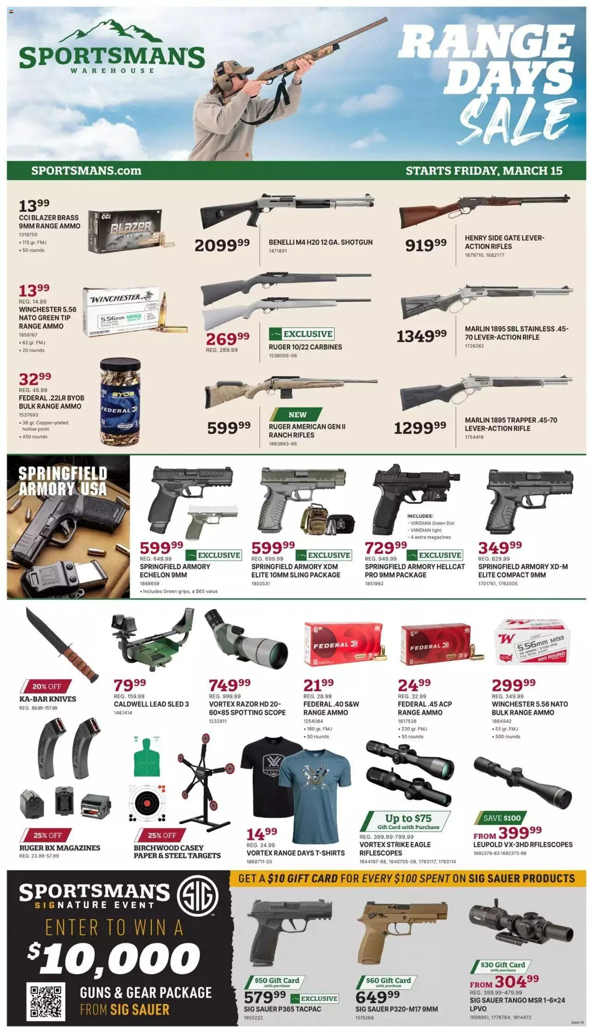 Weekly ad Sportsmans Warehouse - circular - AK from March 15 to March 31 2024 - Page 