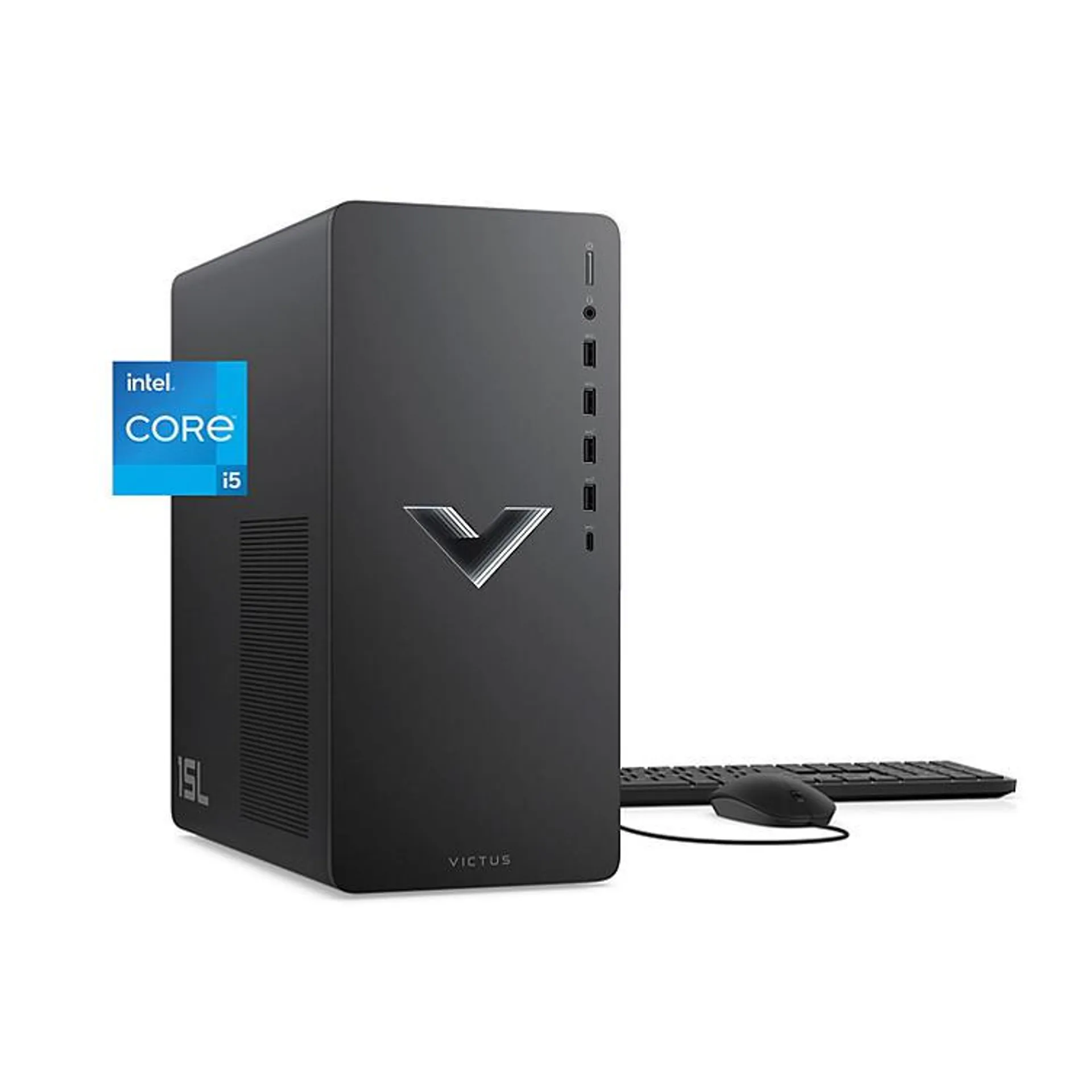 HP Victus 15L Gaming Desktop - TG02-0027c -12th Generation Intel Core i5-12400F processor 6-Core - NVIDIA GeForce RTXTM 3050 Graphics - 8GB GDDR6 Dedicated Memory - 16GB Memory - 1TB SSD Drive - HP 310