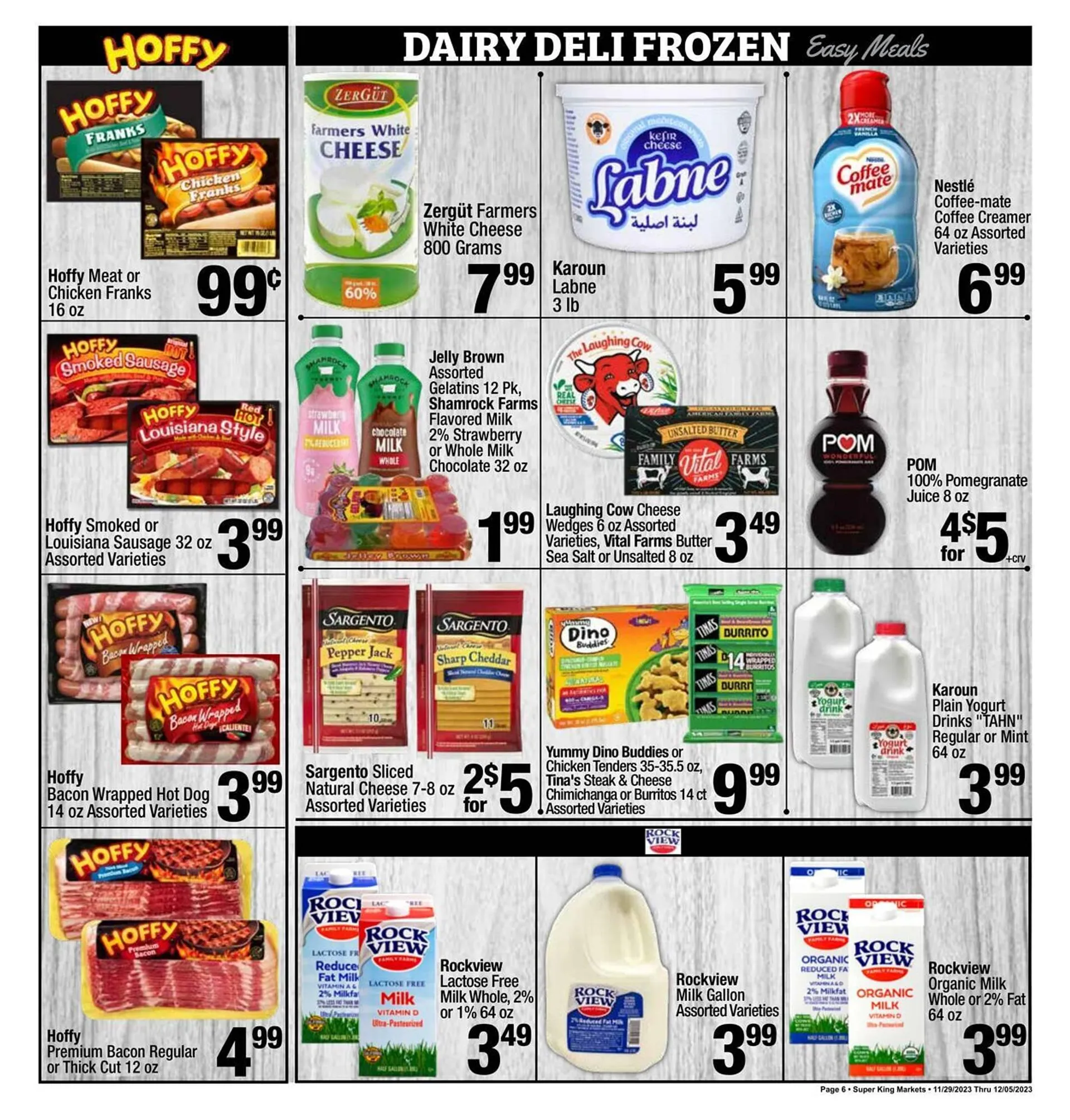 Weekly ad Super King Markets Weekly Ad from November 29 to December 5 2023 - Page 6