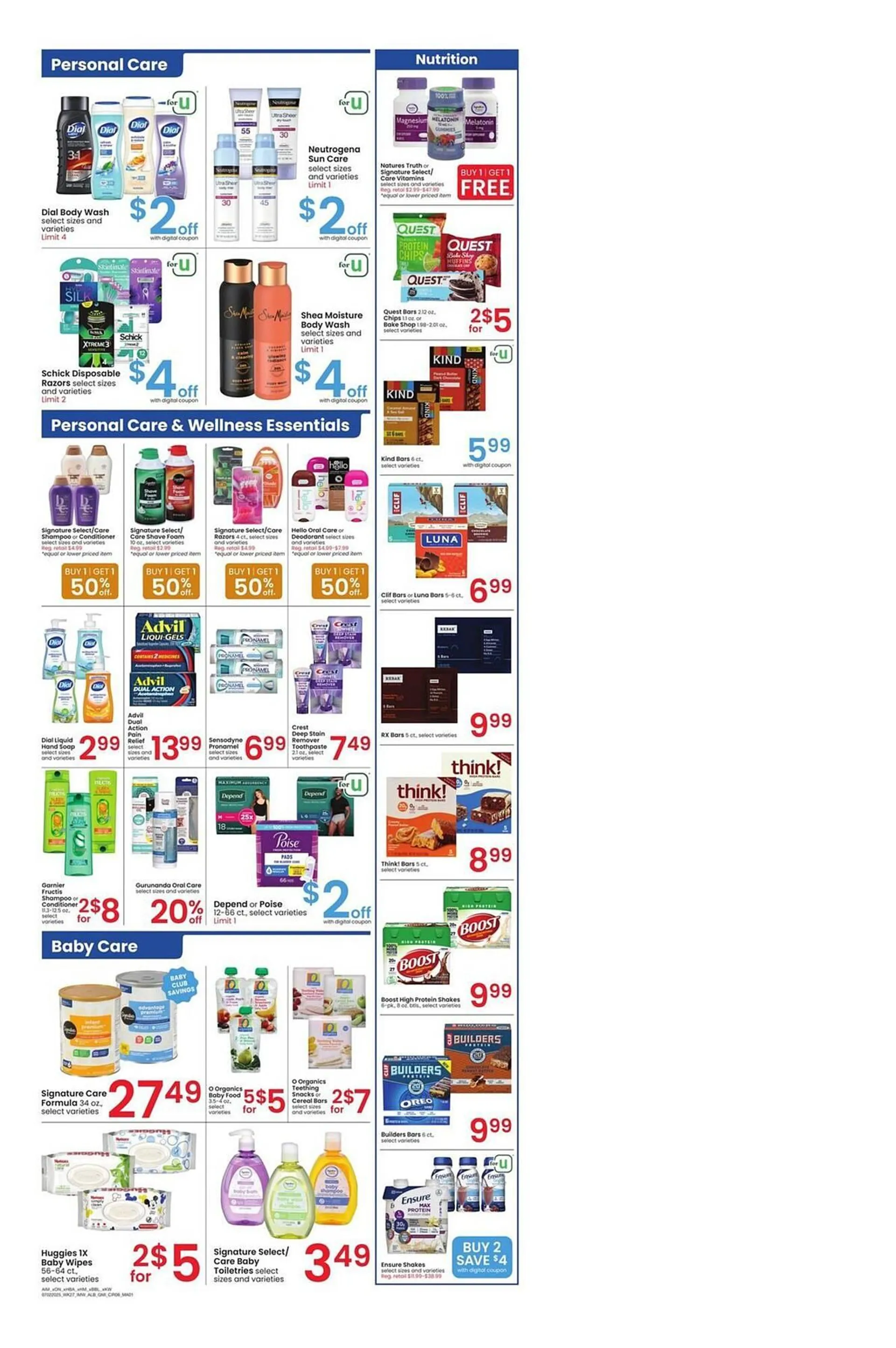 Weekly ad Albertsons Weekly Ad from July 2 to July 8 2025 - Page 6