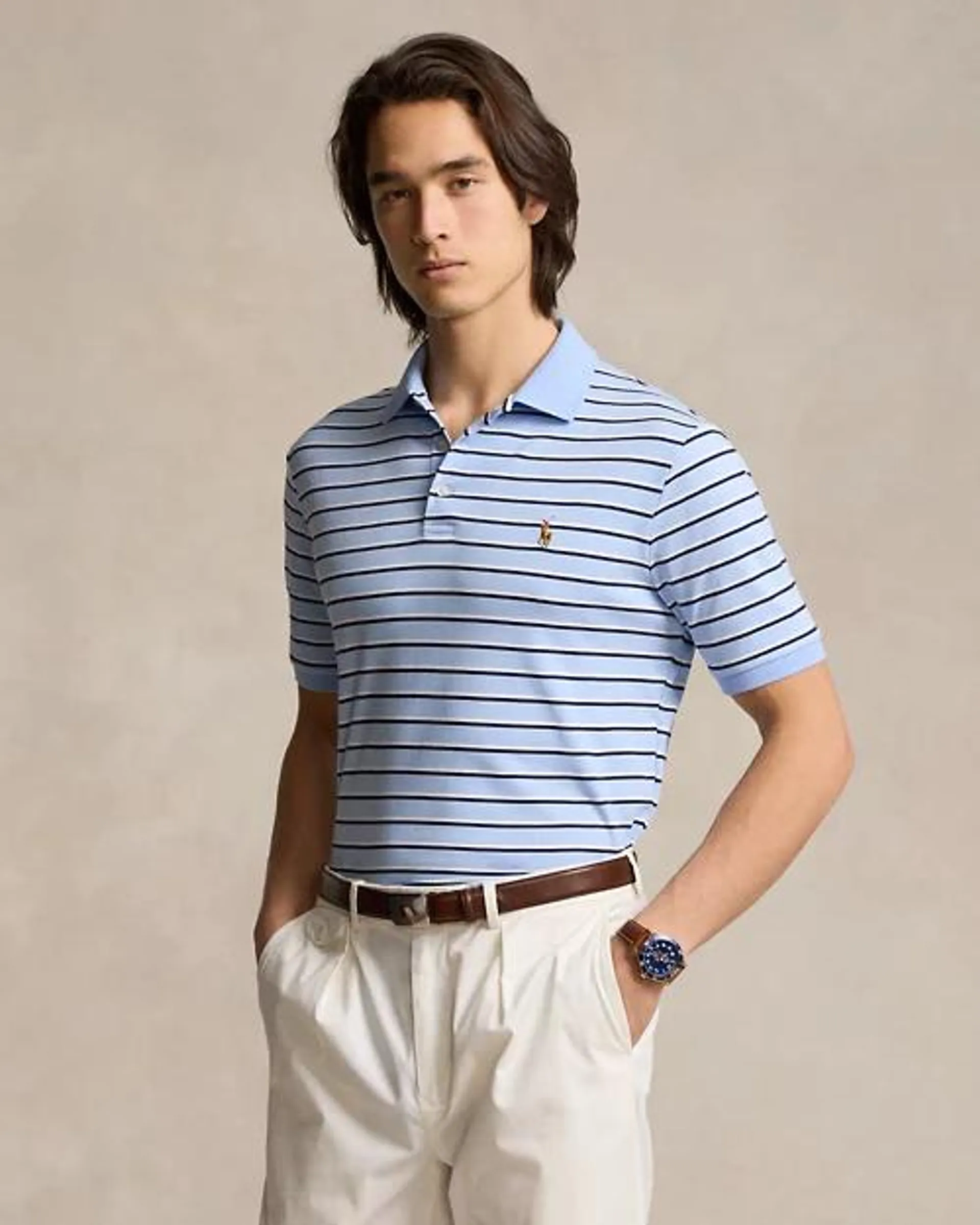 Classic Fit Soft Cotton Polo Shirt