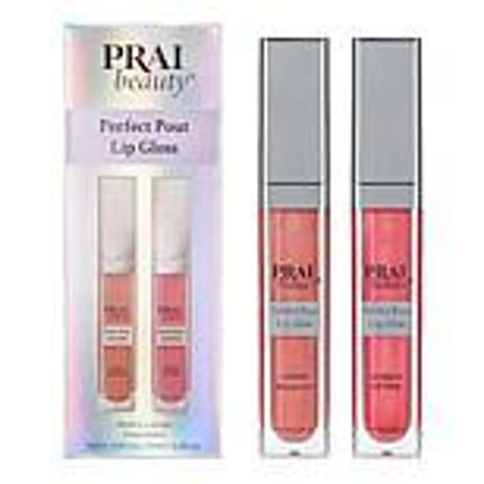 PRAI Beauty 2-piece Perfect Pout Lip Gloss Set