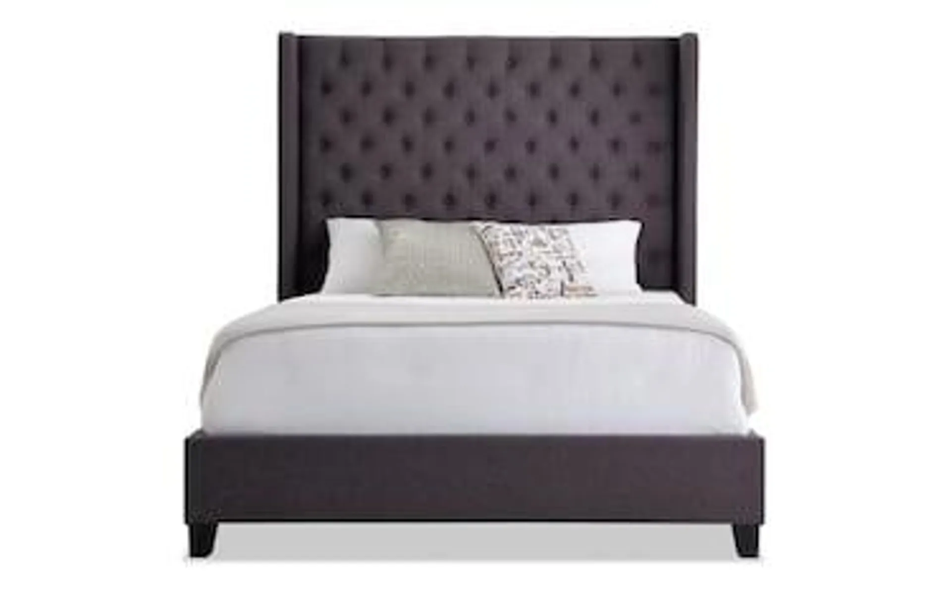 Emerson Queen Charcoal Bed