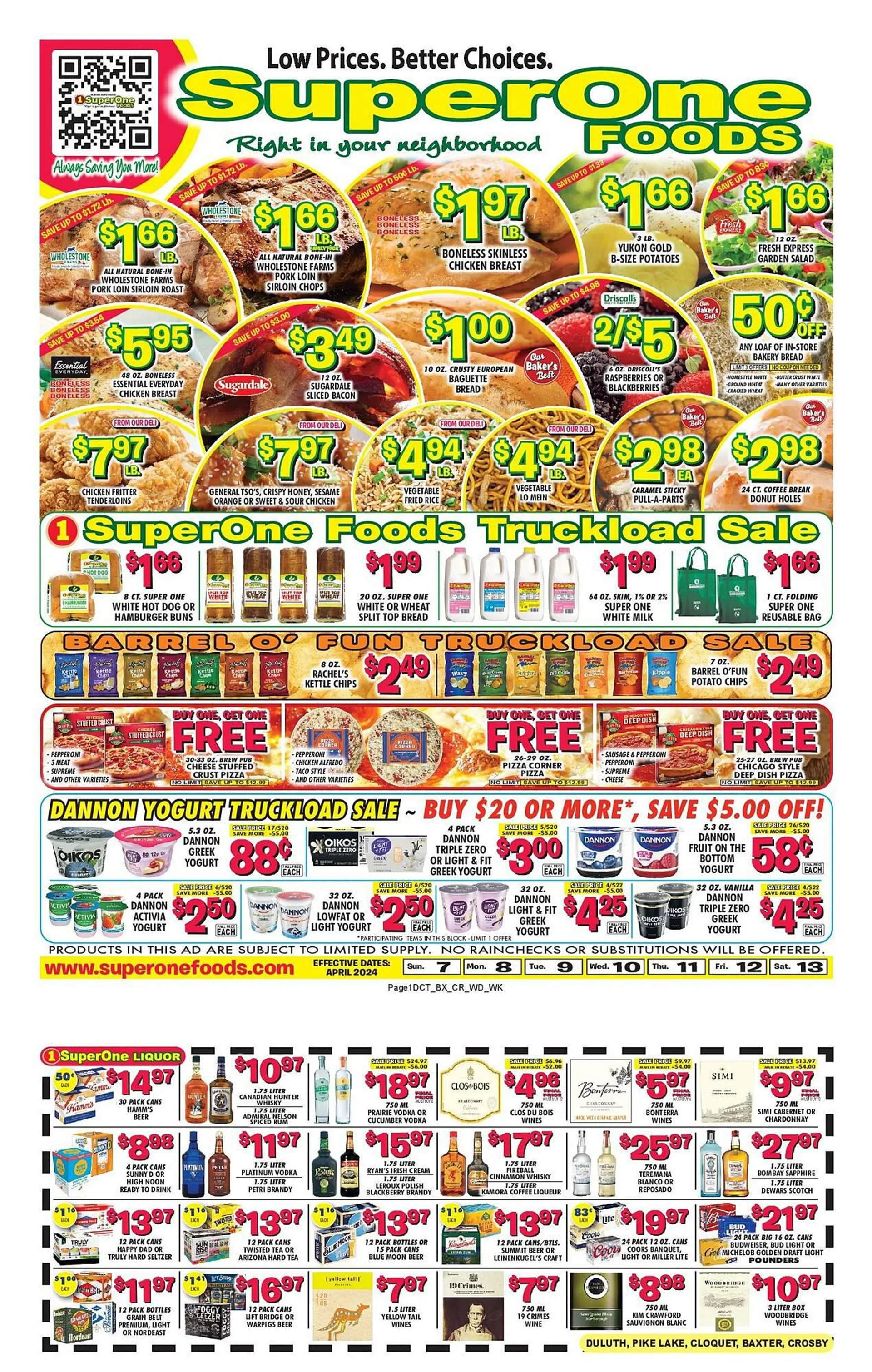 Weekly ad Miners County Market Weekly Ad from April 7 to April 13 2024 - Page 