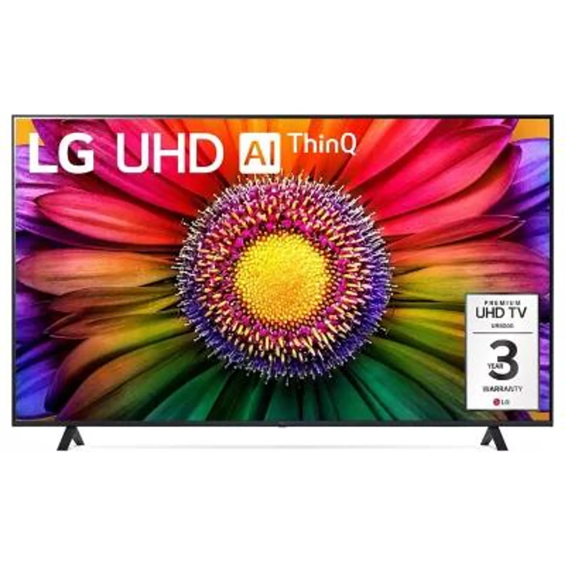 LG 75" Class UR8000 series LED 4K UHD Smart webOS 23 w/ ThinQ AI TV - 75UR8000AUA