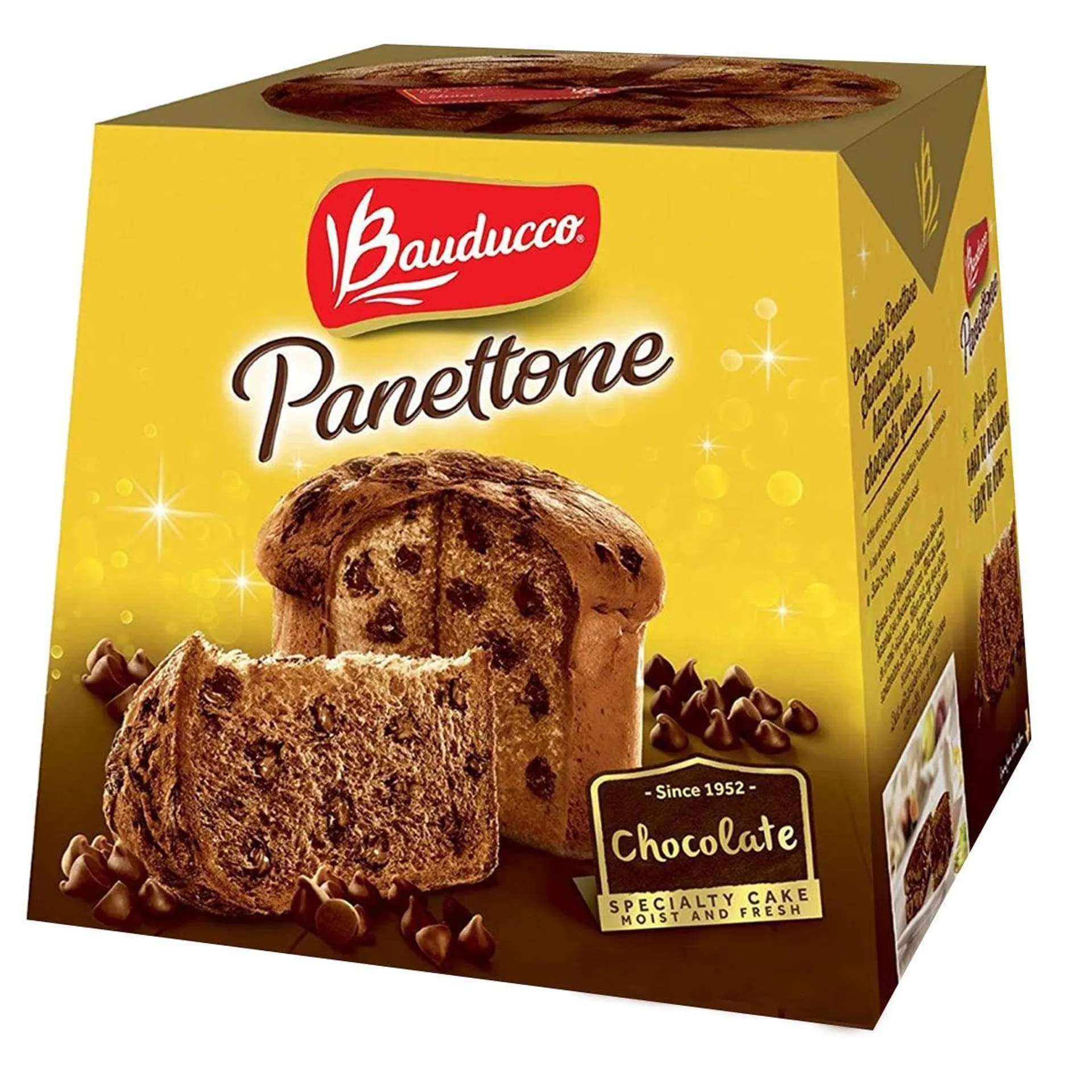 Panettone com Chocolate Chip Bauducco 454g