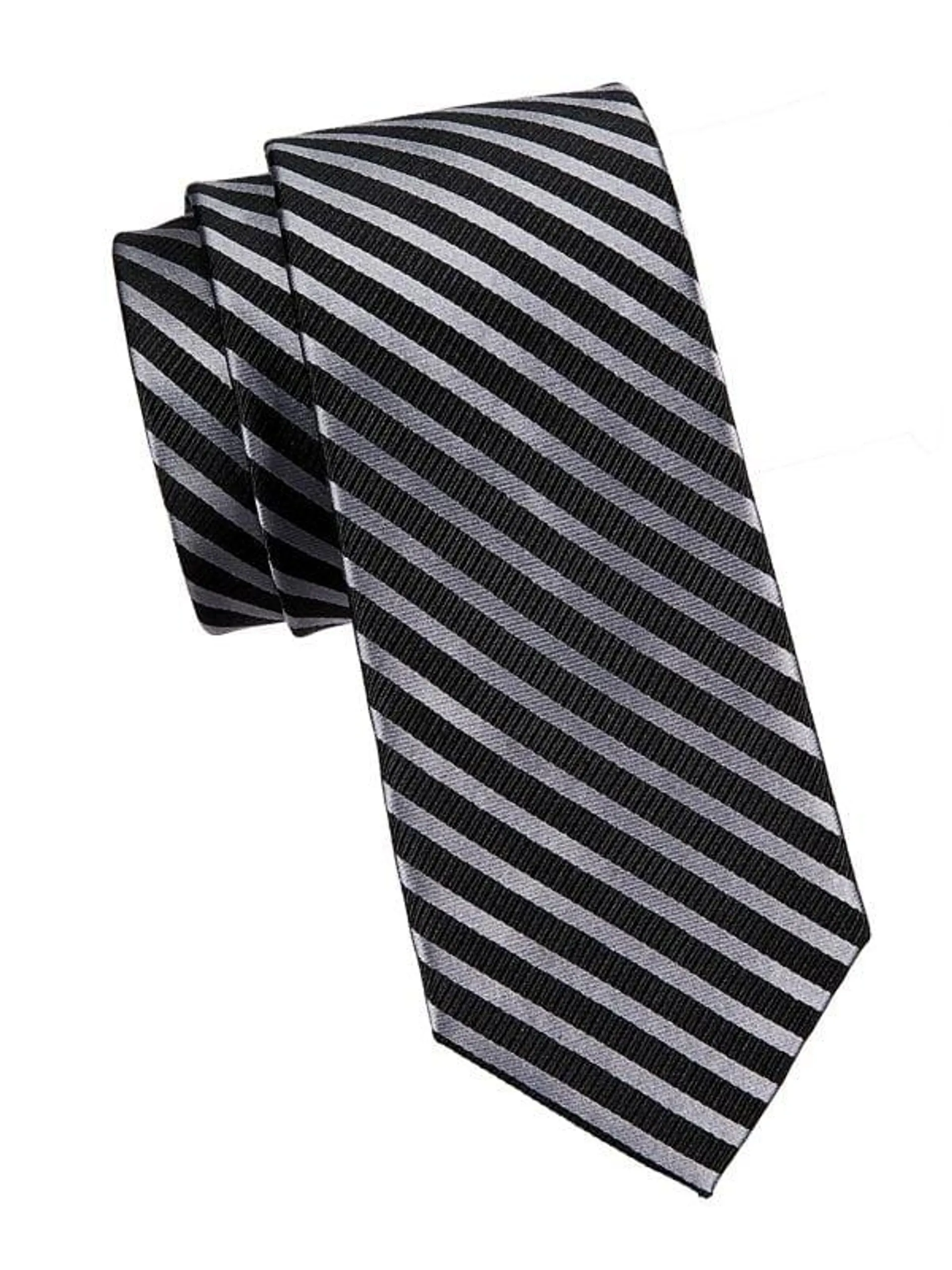 Striped Silk Tie