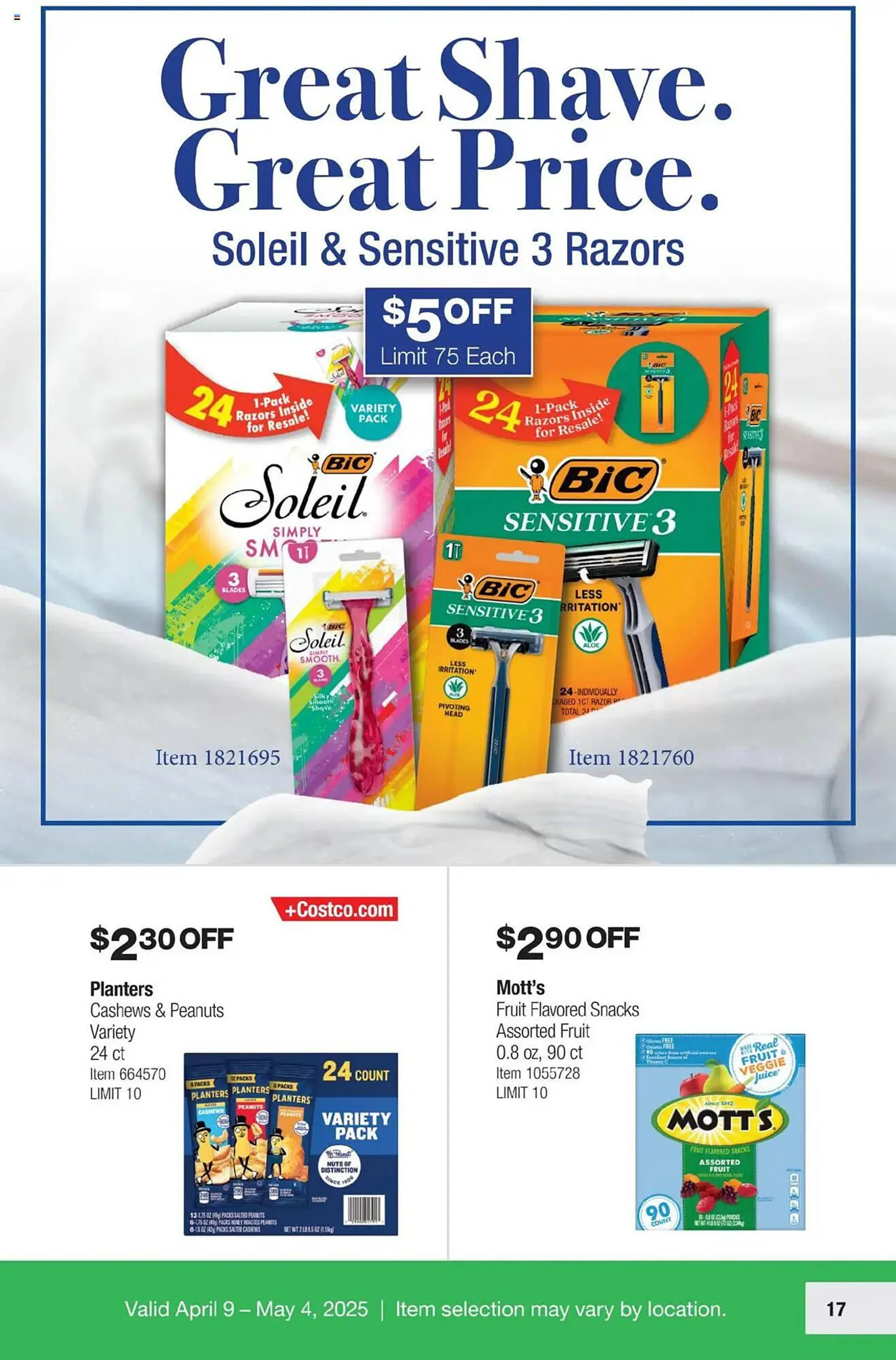 Weekly ad Costco Weekly Ad from April 9 to May 4 2025 - Page 17