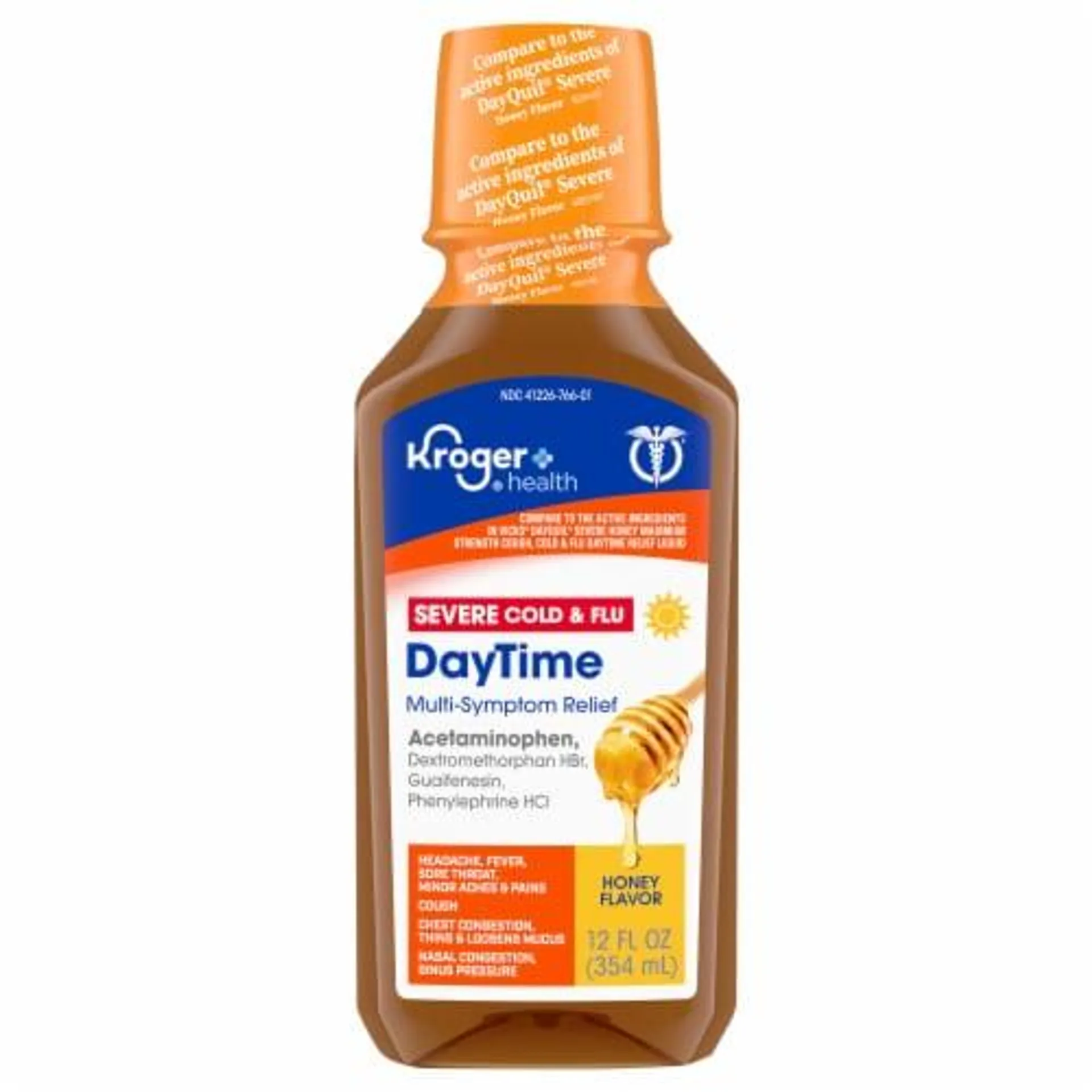 Kroger® Health Daytime Multi-Symptom Relief Honey Flavor Severe Cold & Flu