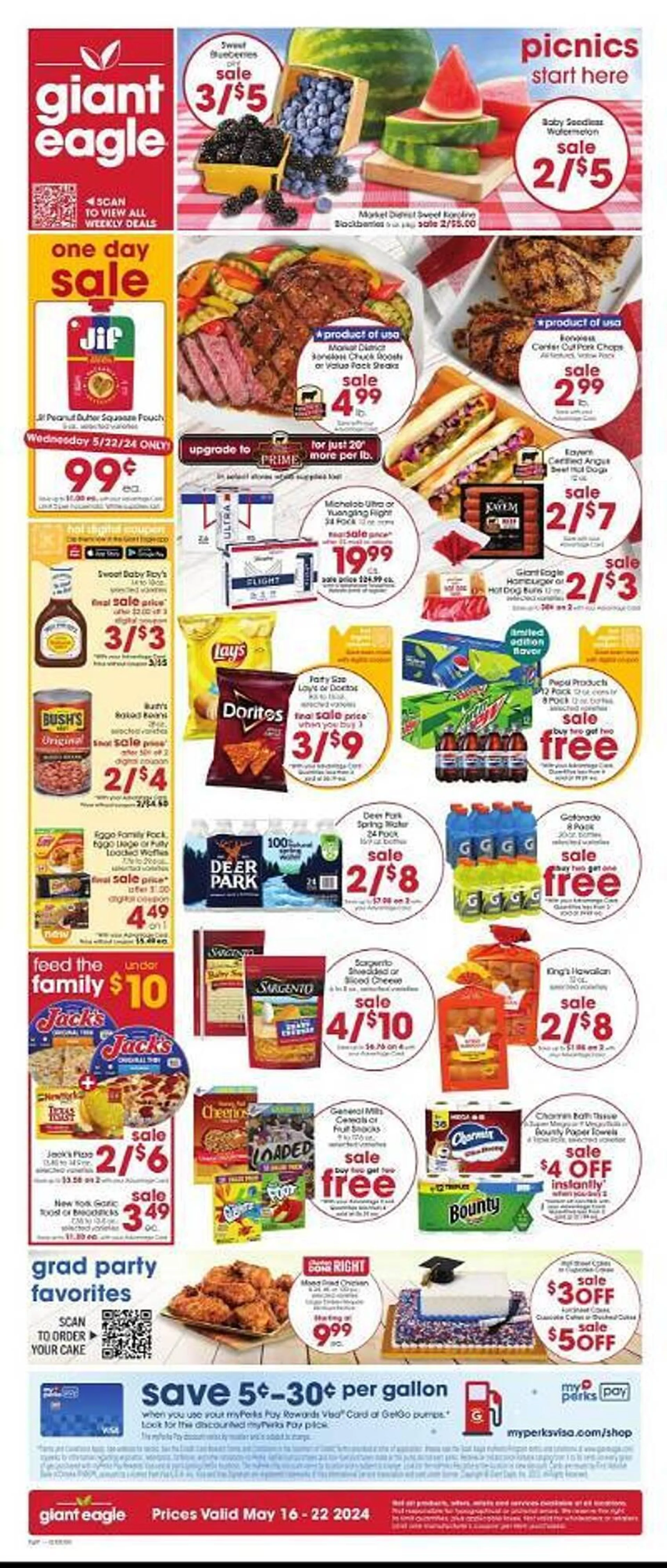 Giant Eagle Weekly Ad - 1