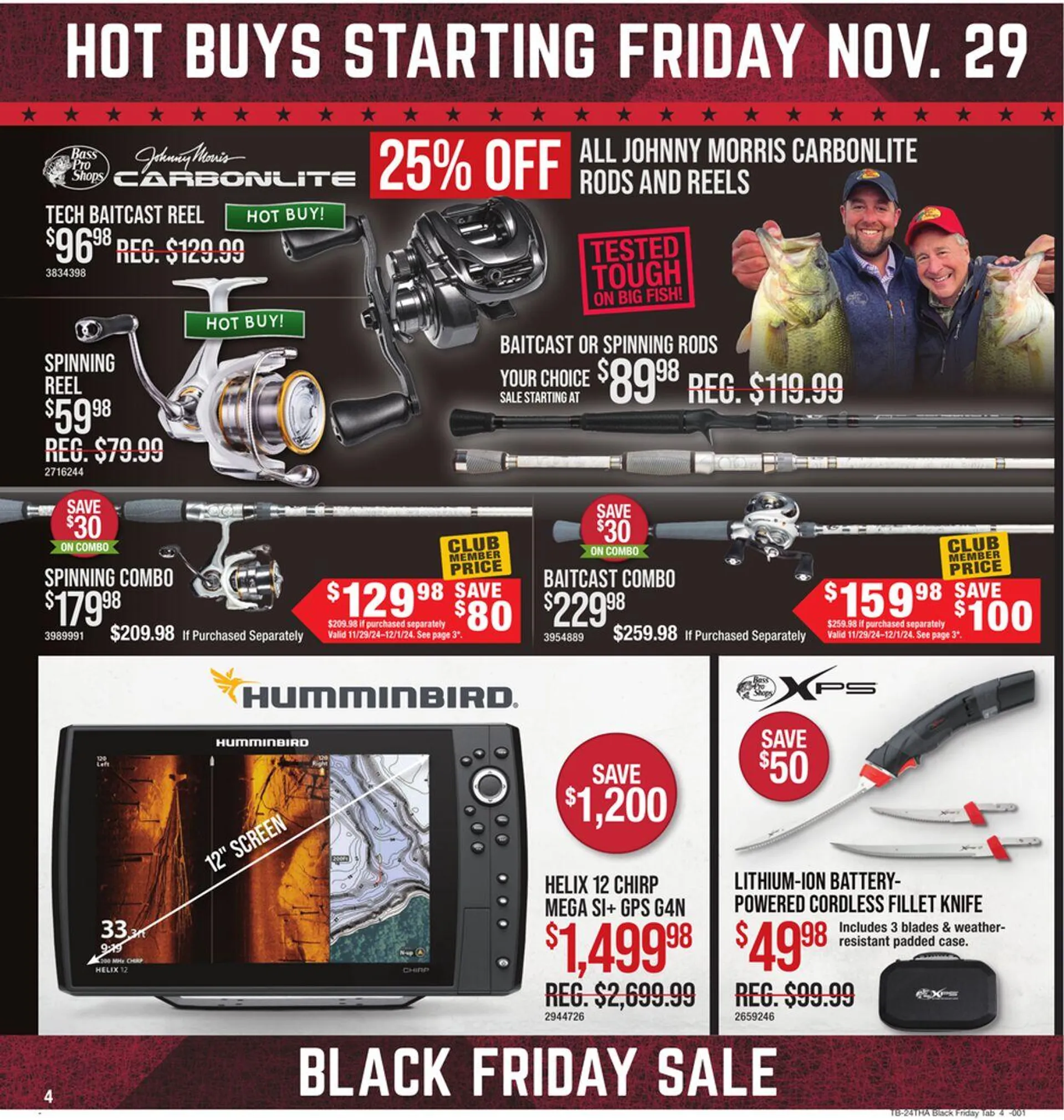 Weekly ad Bass Pro Current weekly ad from November 25 to December 1 2024 - Page 4