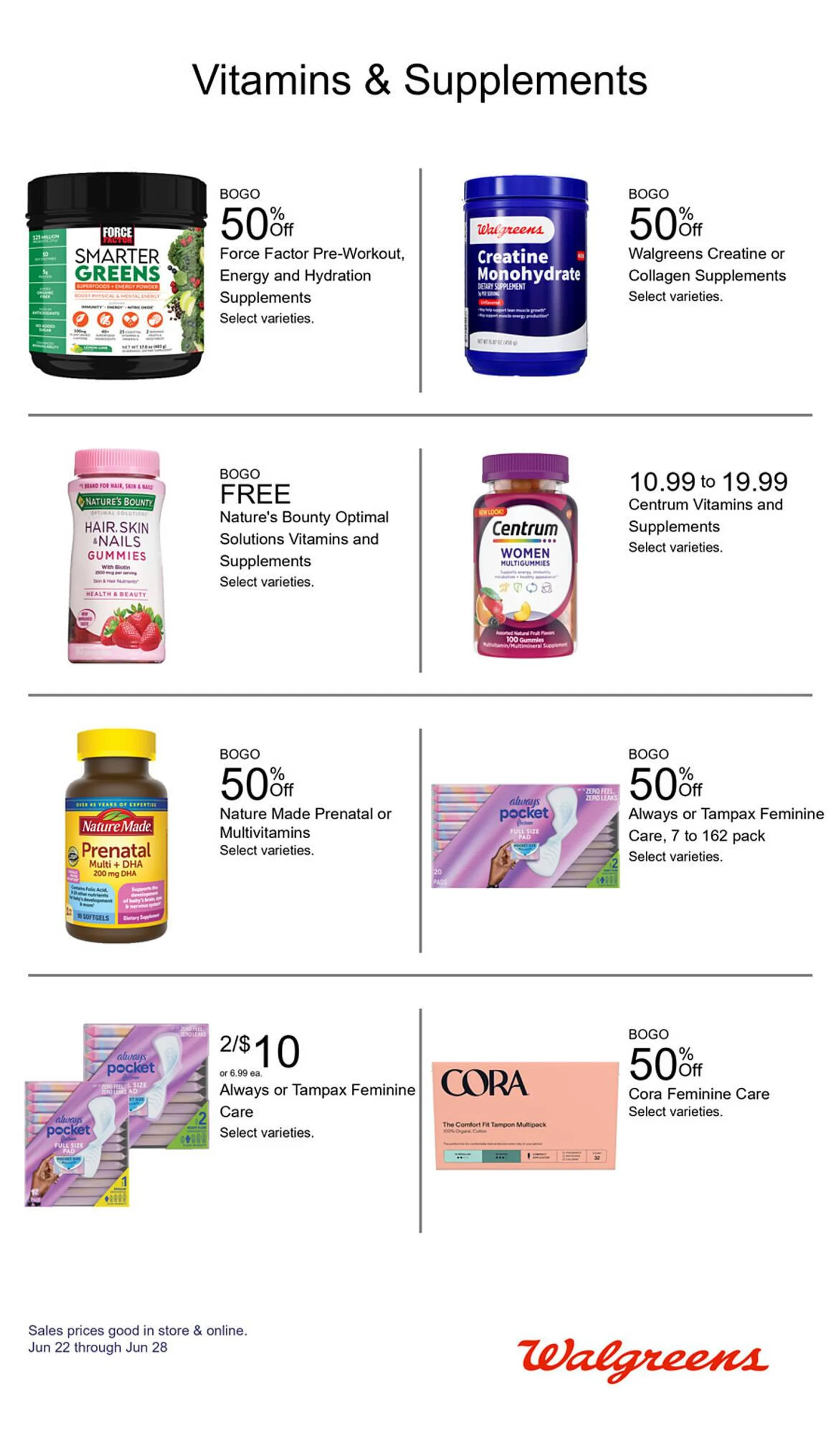 Weekly ad Walgreens Weekly Ad from June 22 to June 28 2025 - Page 11