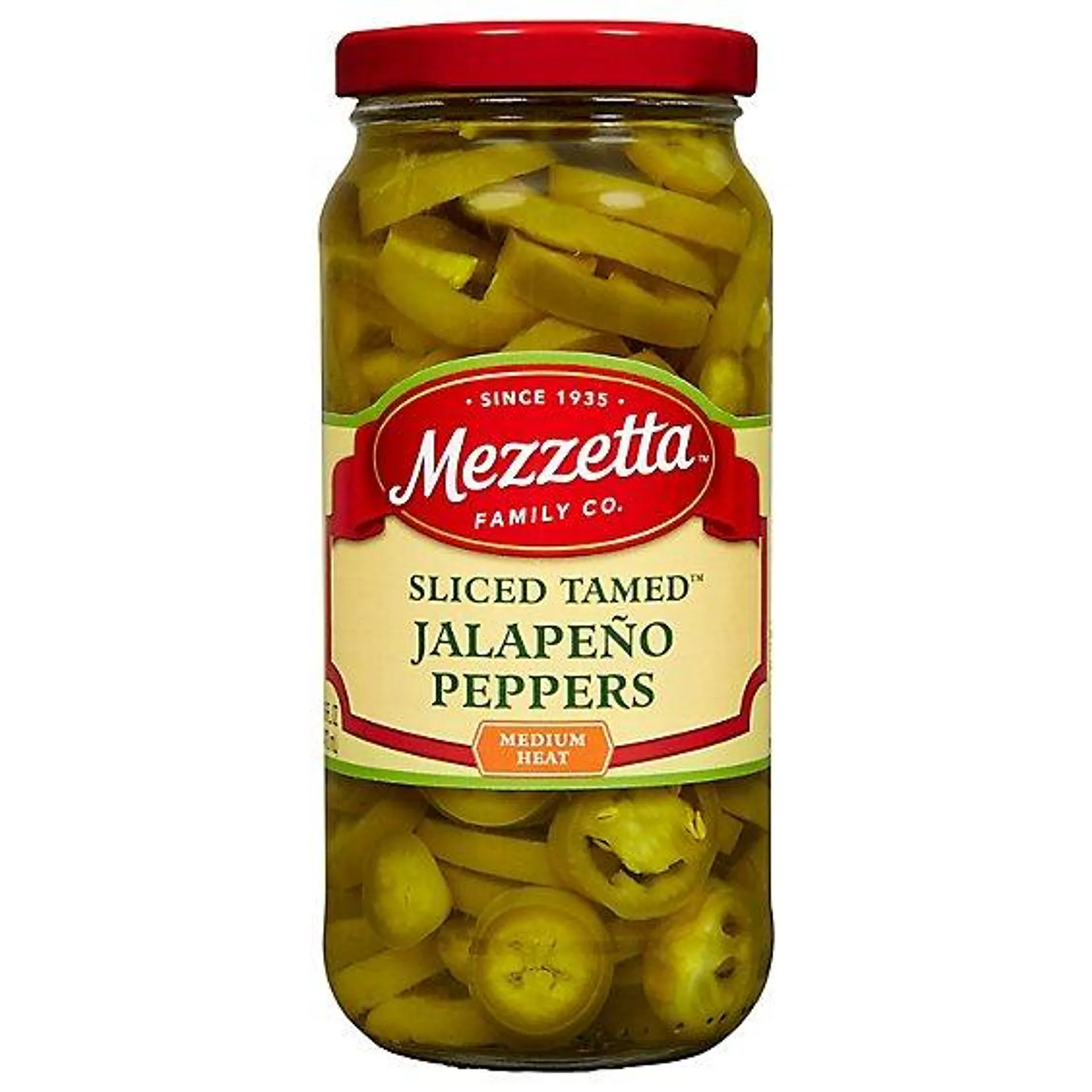 Mezzetta Peppers Jalapeno Deli-Sliced Tamed - 16 Oz