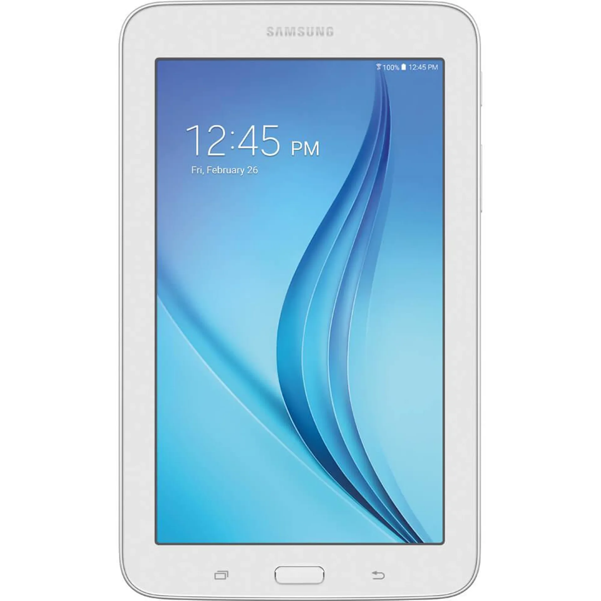 7 inch Galaxy Tab E Lite 8GB Tablet - White - OPEN BOX