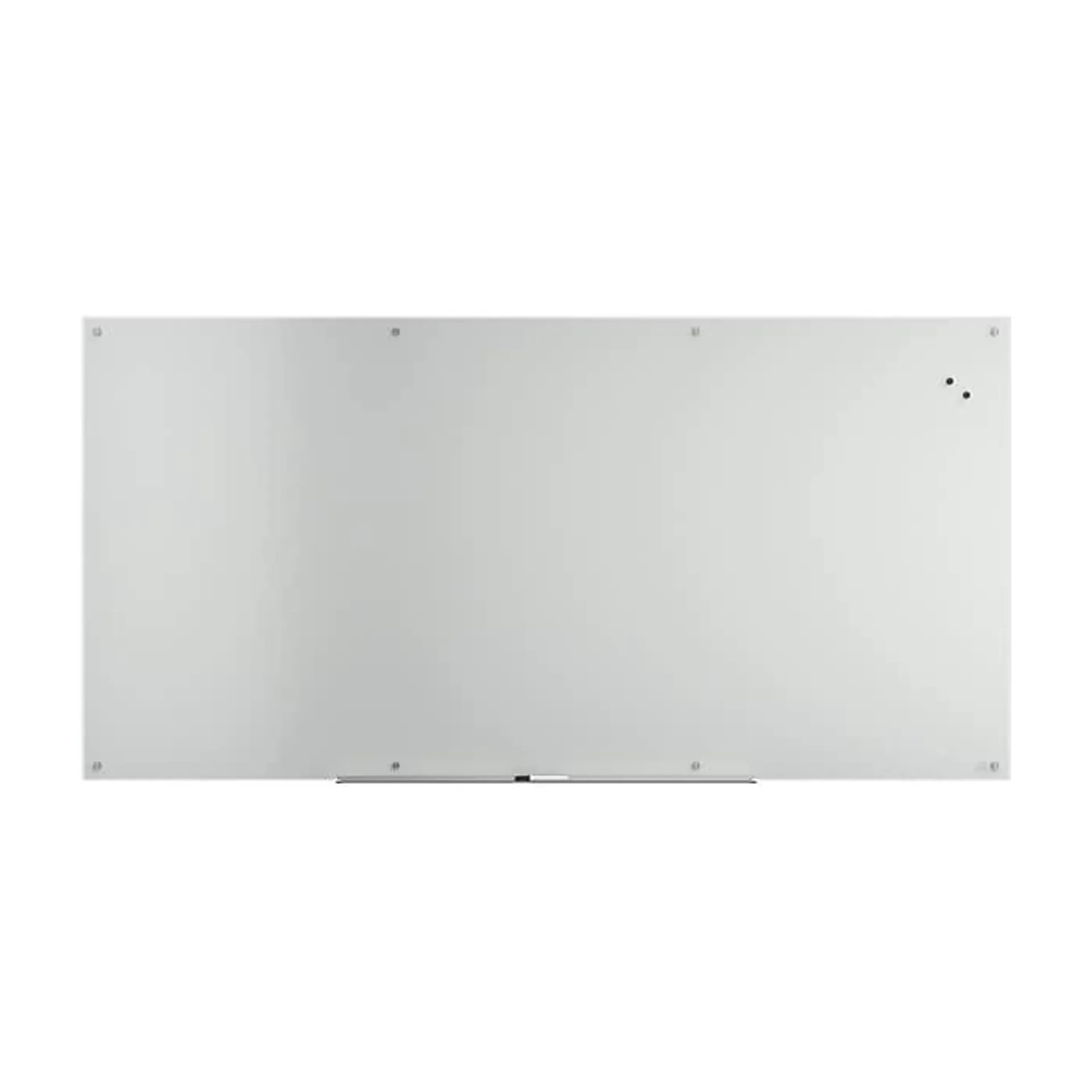 TRU RED™ Magnetic Tempered Glass Dry Erase Board,