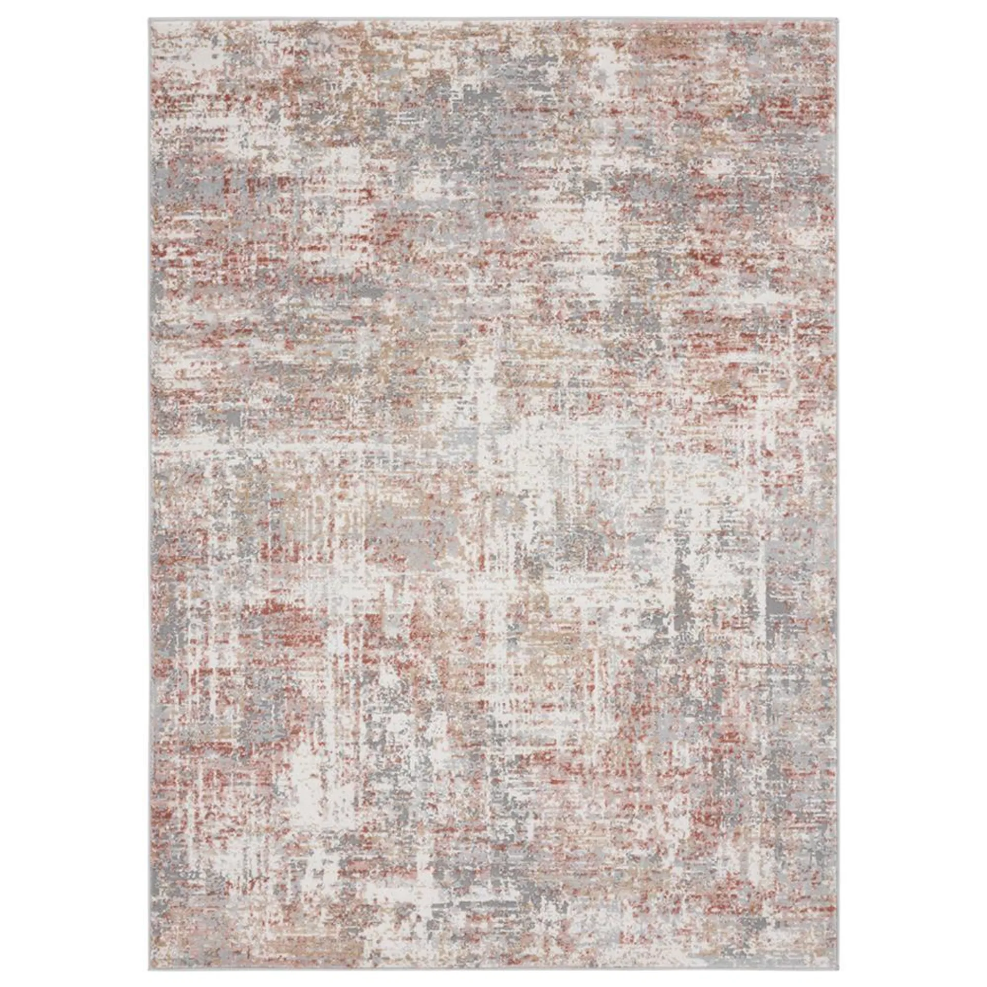 United Weavers Austin Area Rug 4540 20158 Elegance Rust Scratched Faded