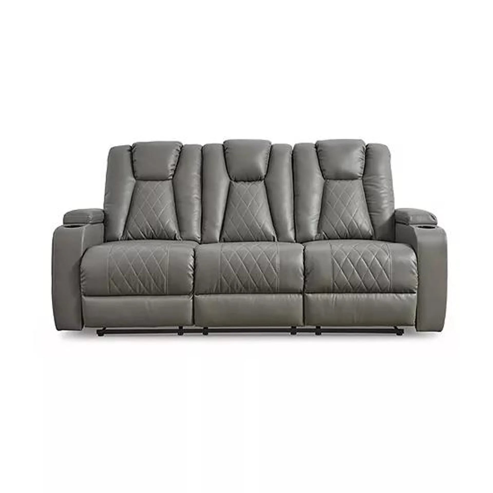 Signature Design by Ashley Mancin Track-Arm Reclining Sofa